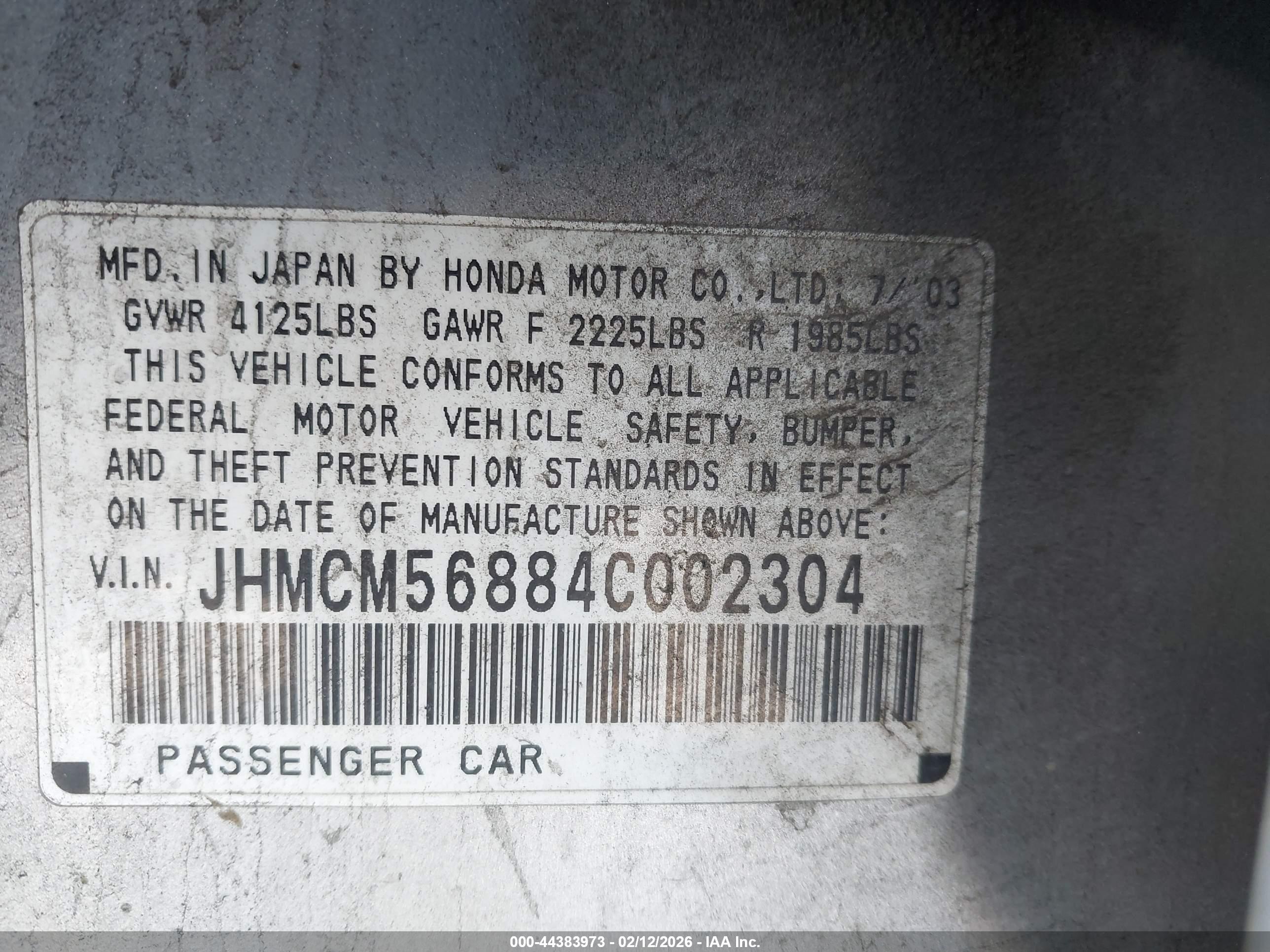 HONDA ACCORD image 9