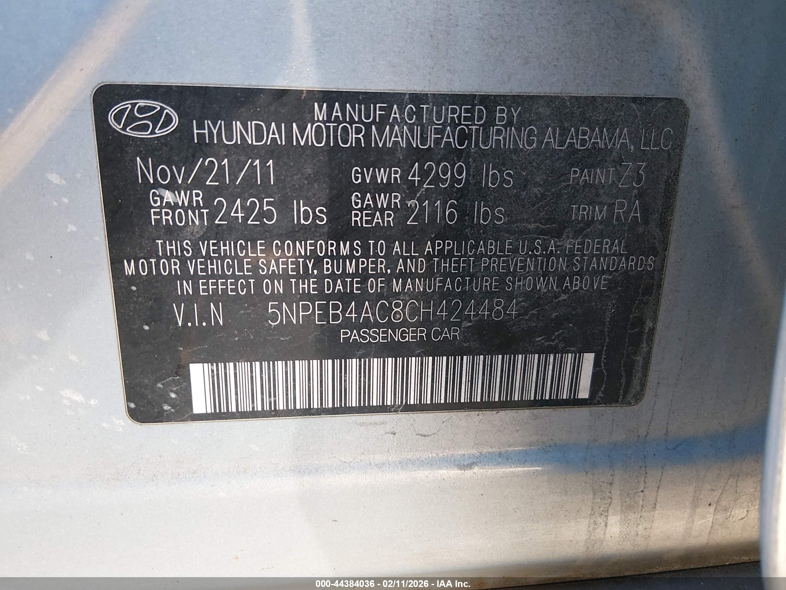 HYUNDAI SONATA image 9