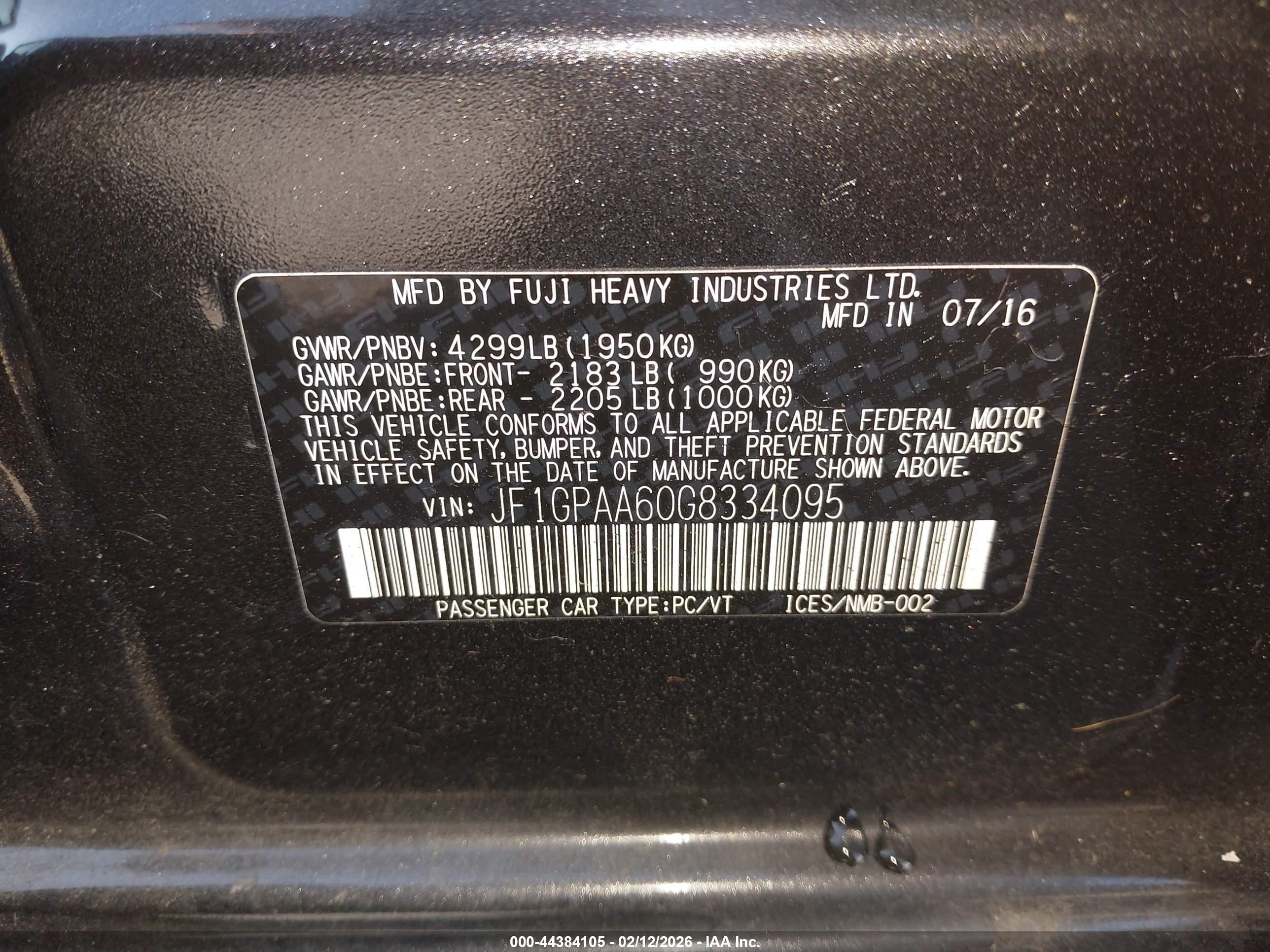 SUBARU IMPREZA image 9