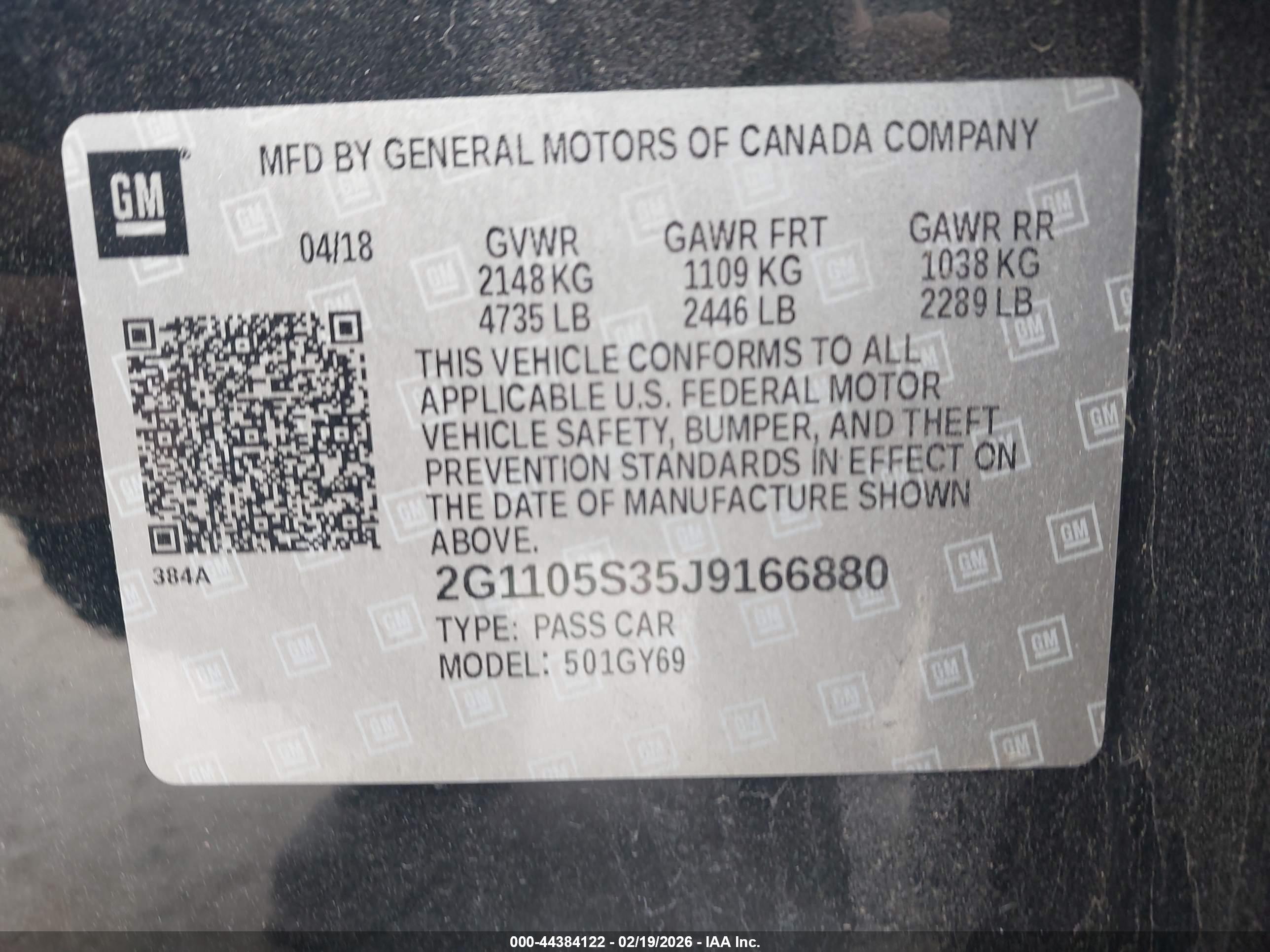 CHEVROLET IMPALA image 9