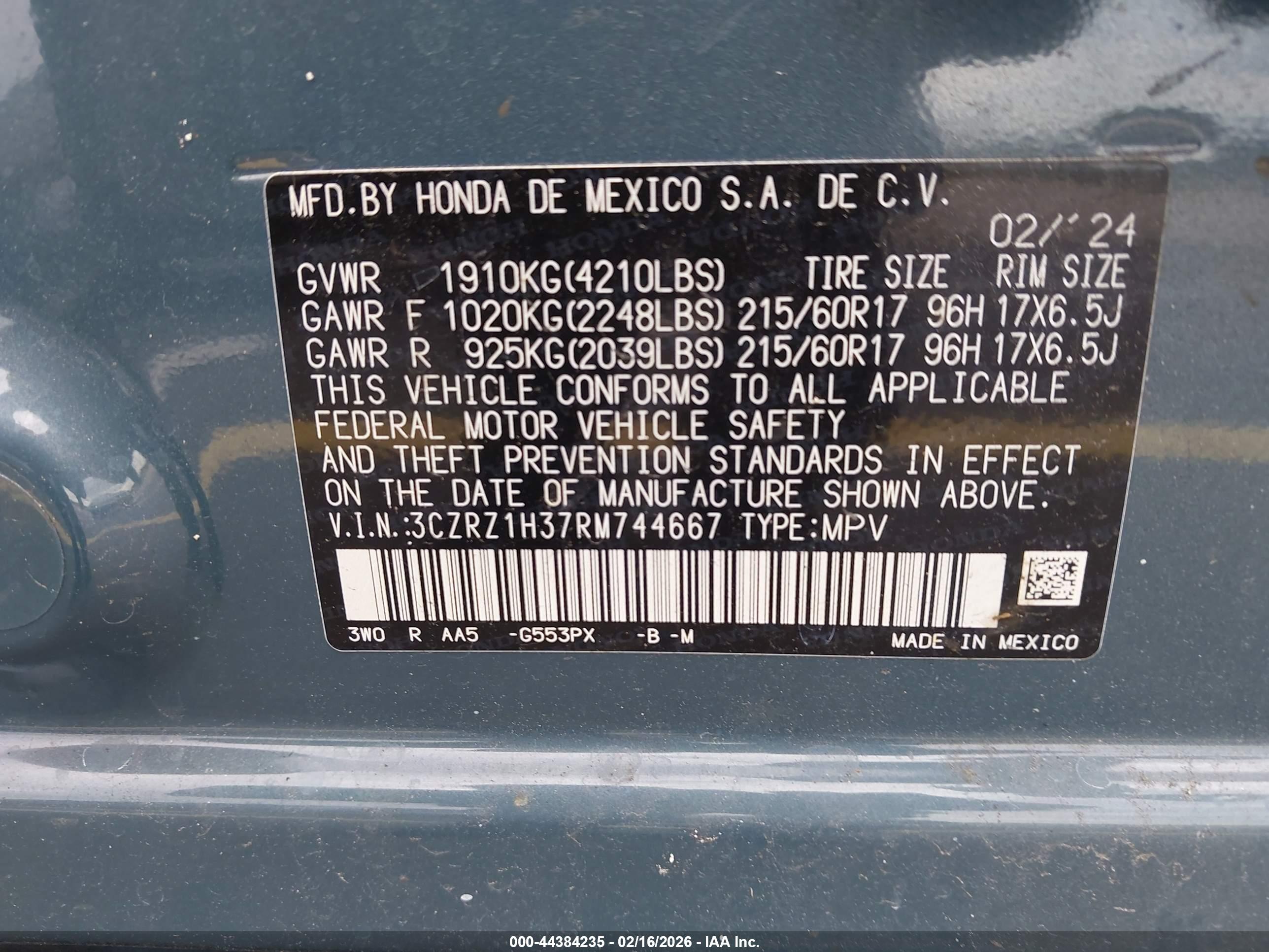 HONDA HR-V image 9