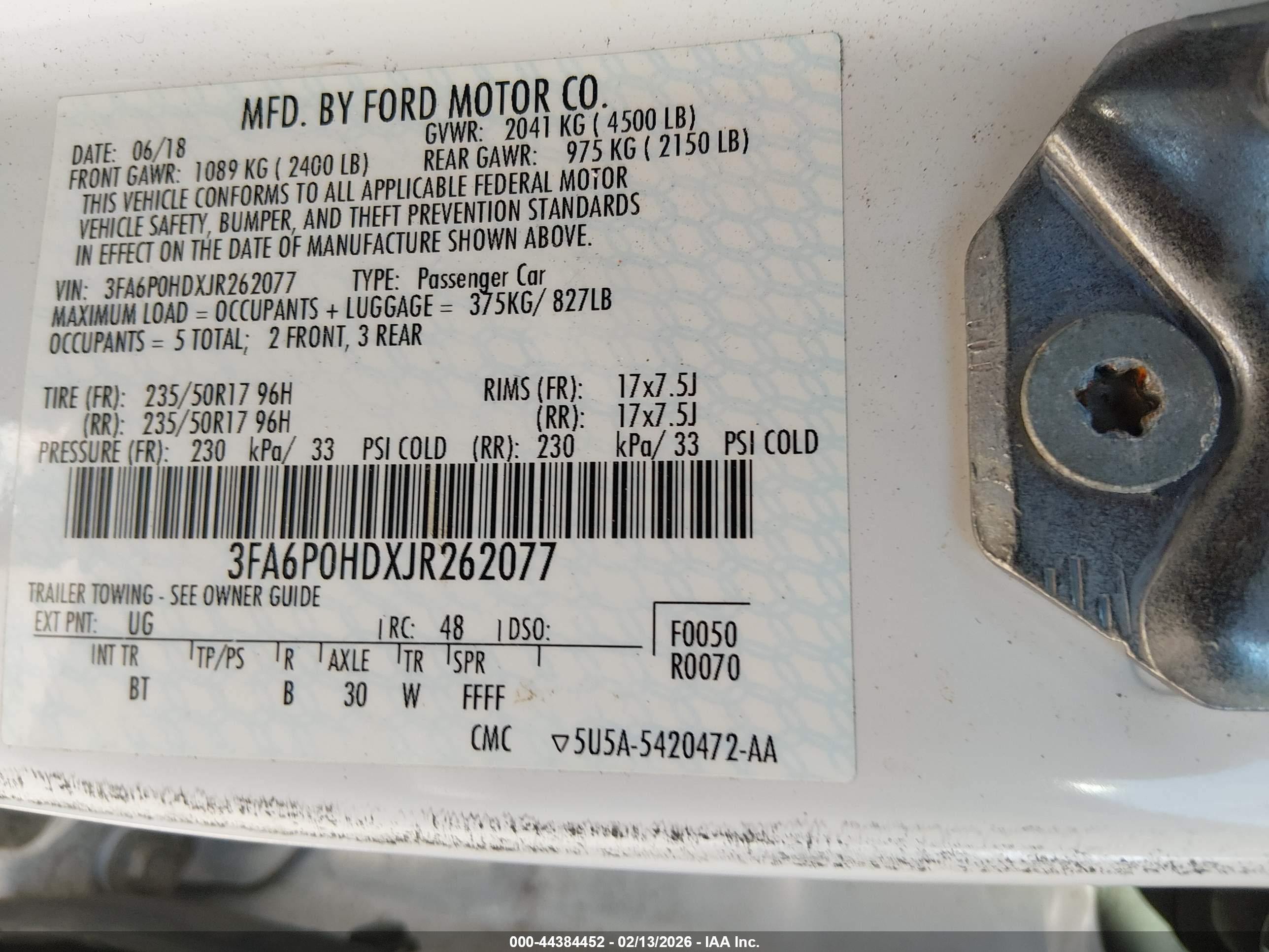 FORD FUSION image 9