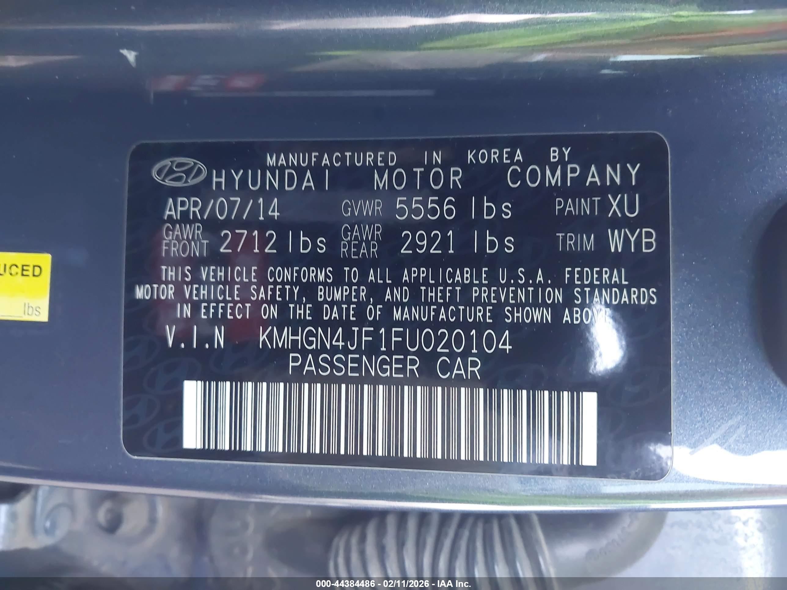 HYUNDAI GENESIS image 9