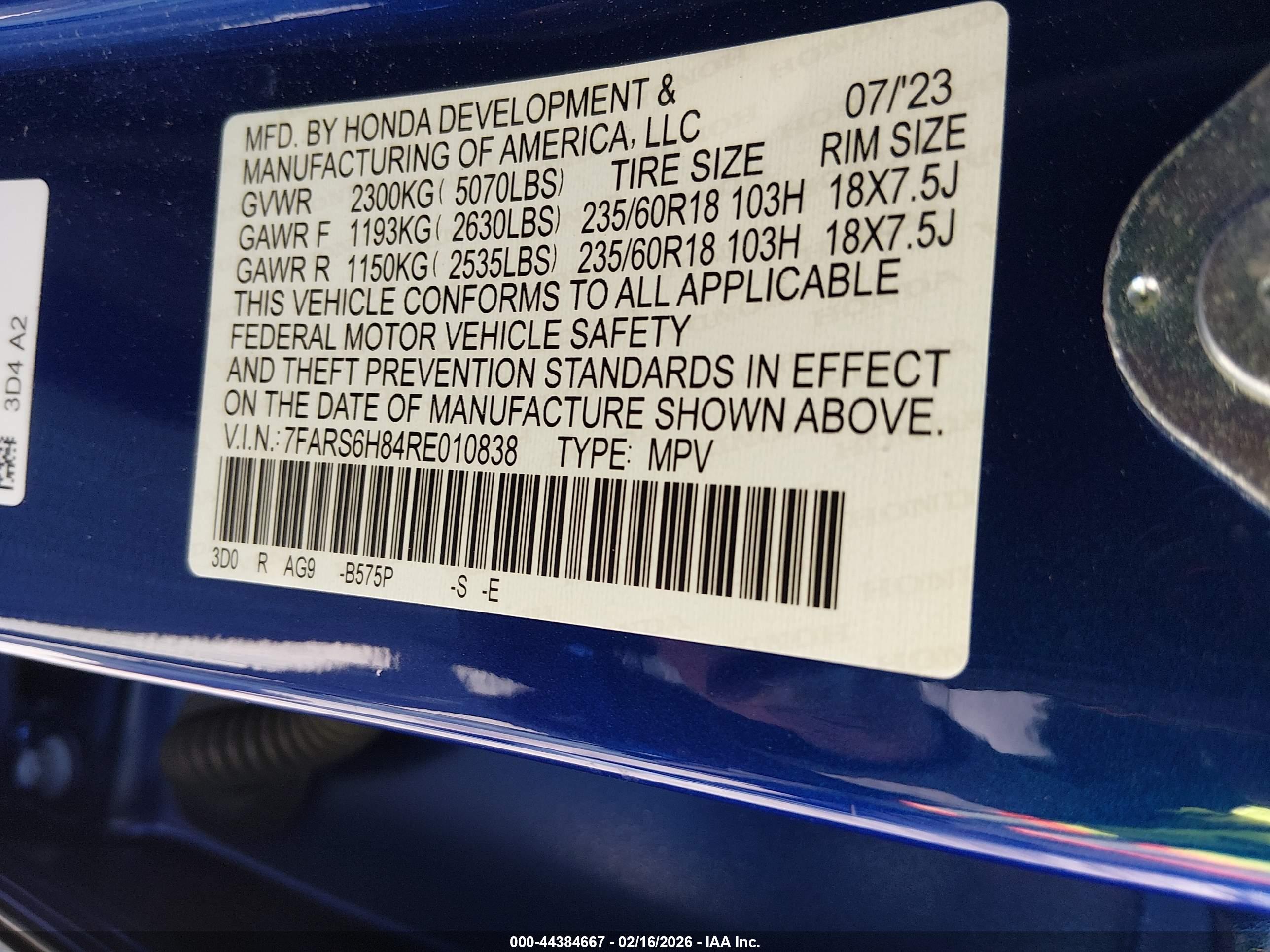HONDA CR-V image 9