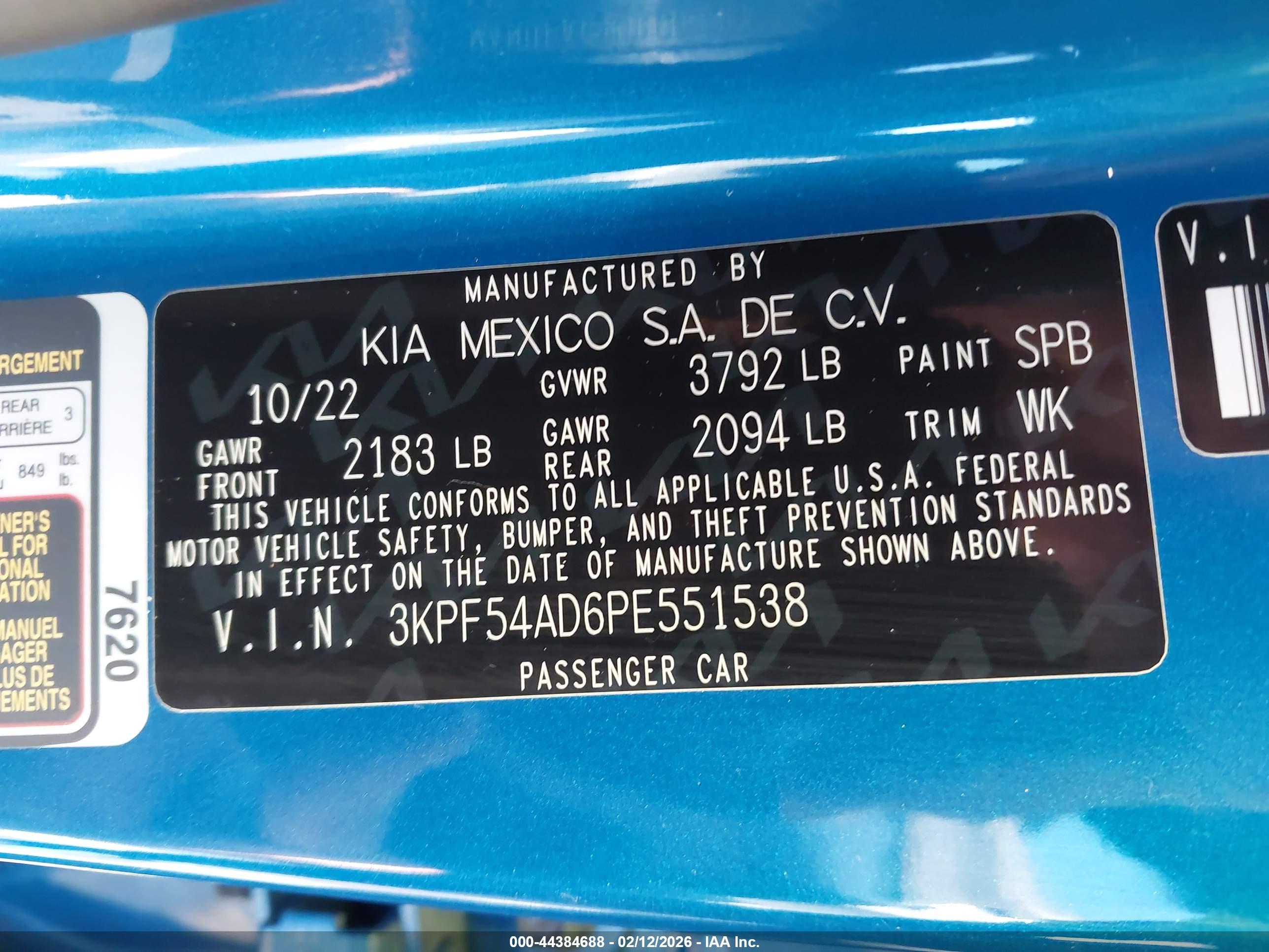 KIA FORTE image 9