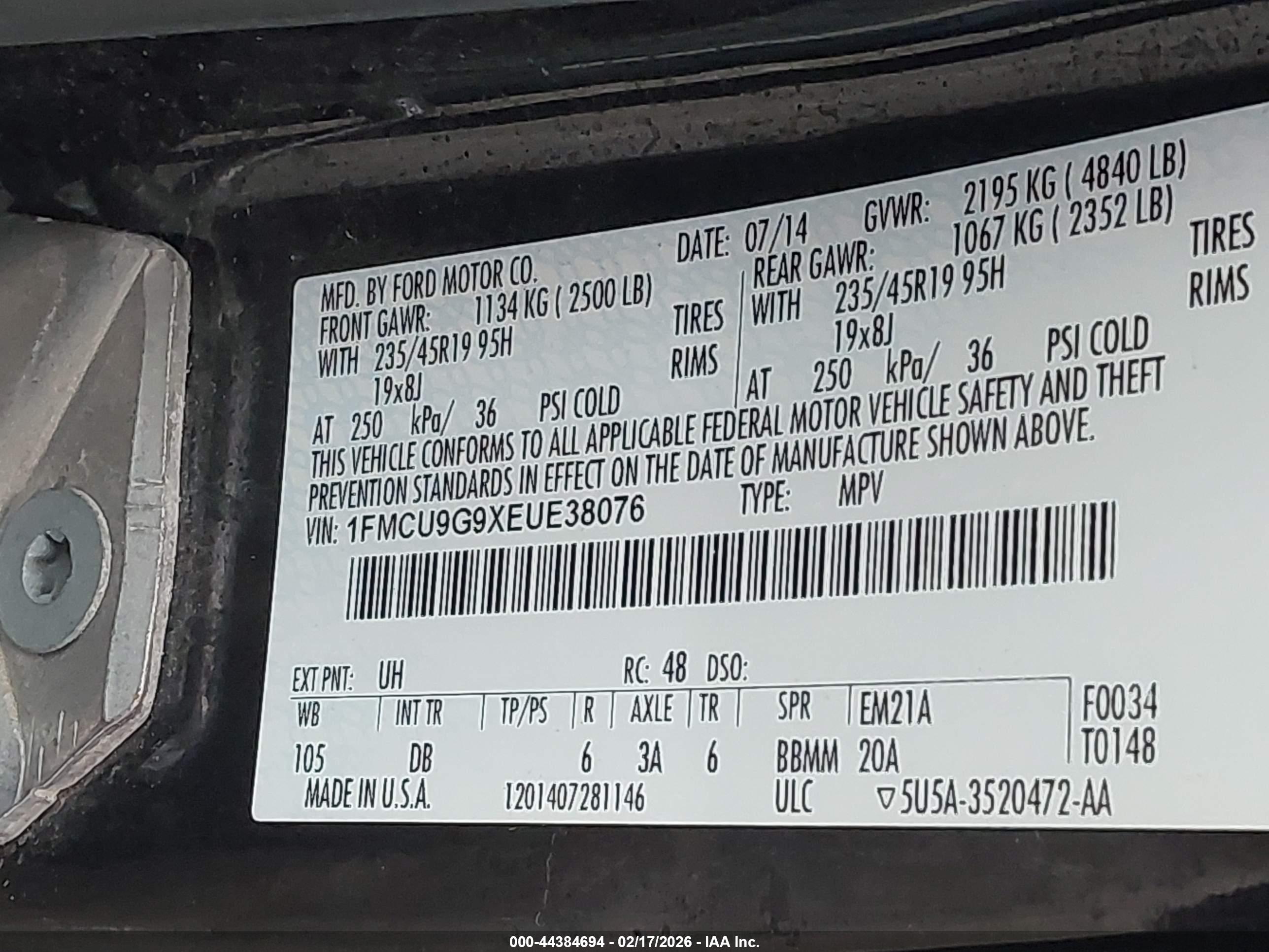 FORD ESCAPE image 9