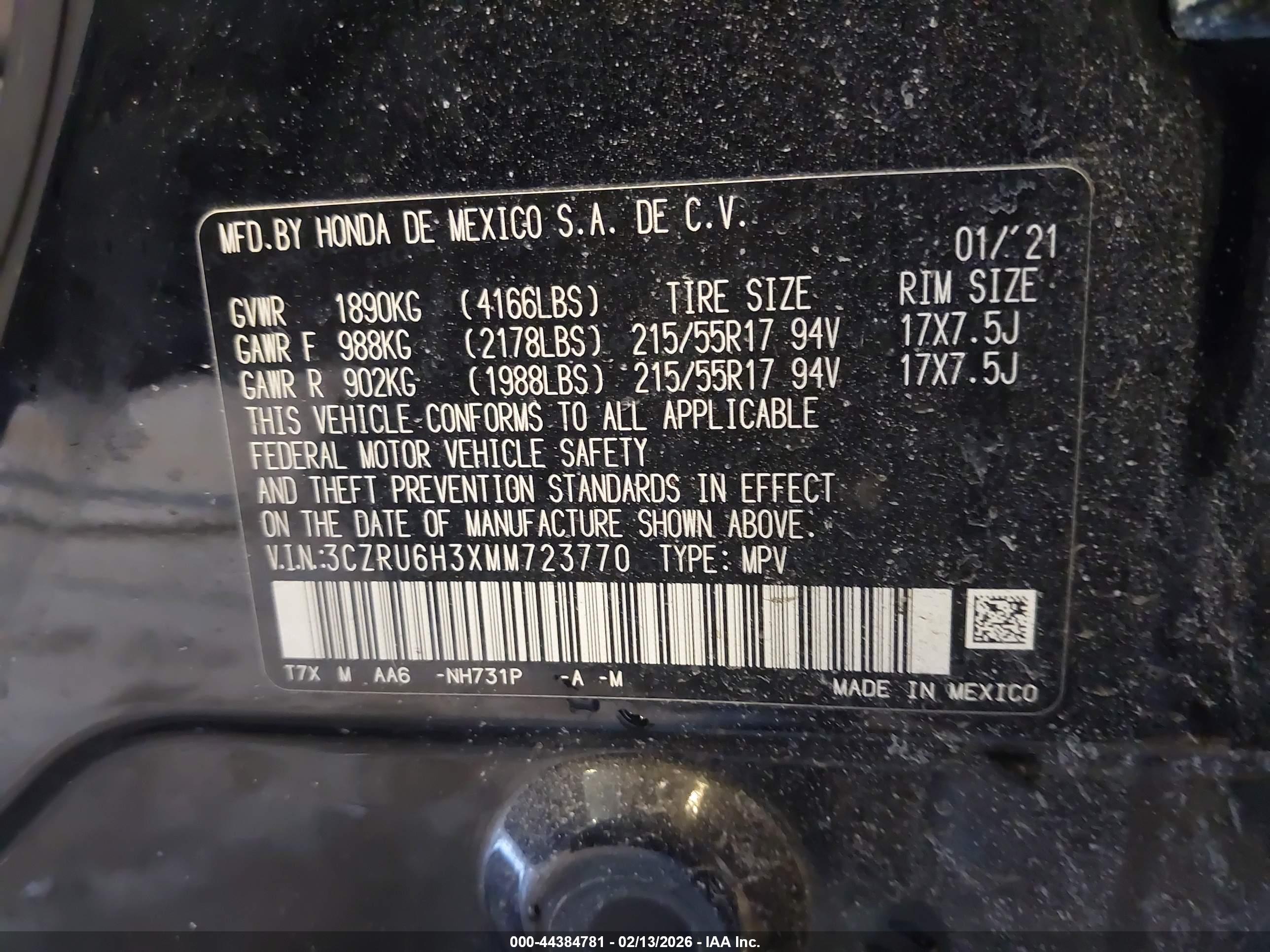 HONDA HR-V image 9