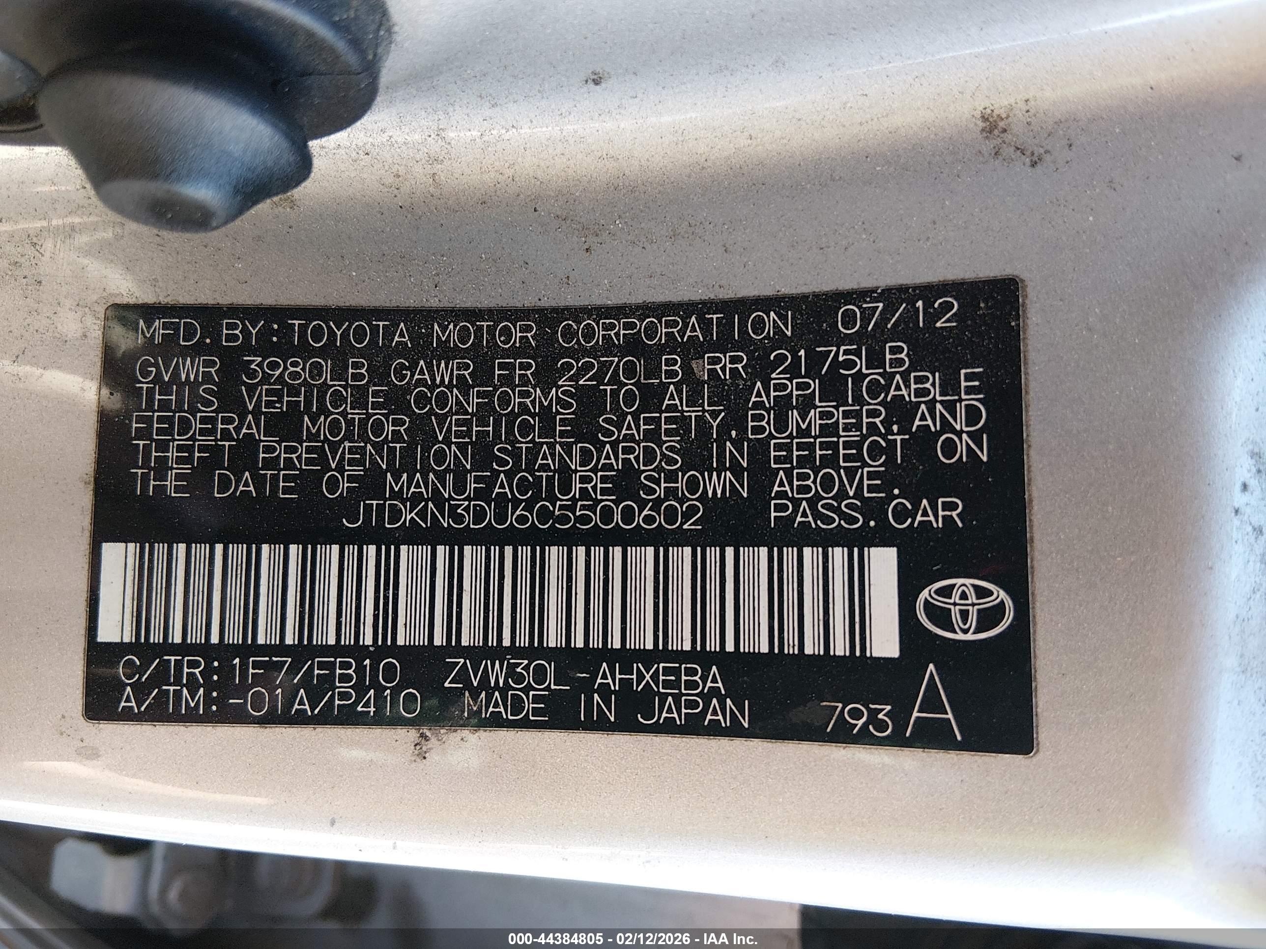 TOYOTA PRIUS image 9