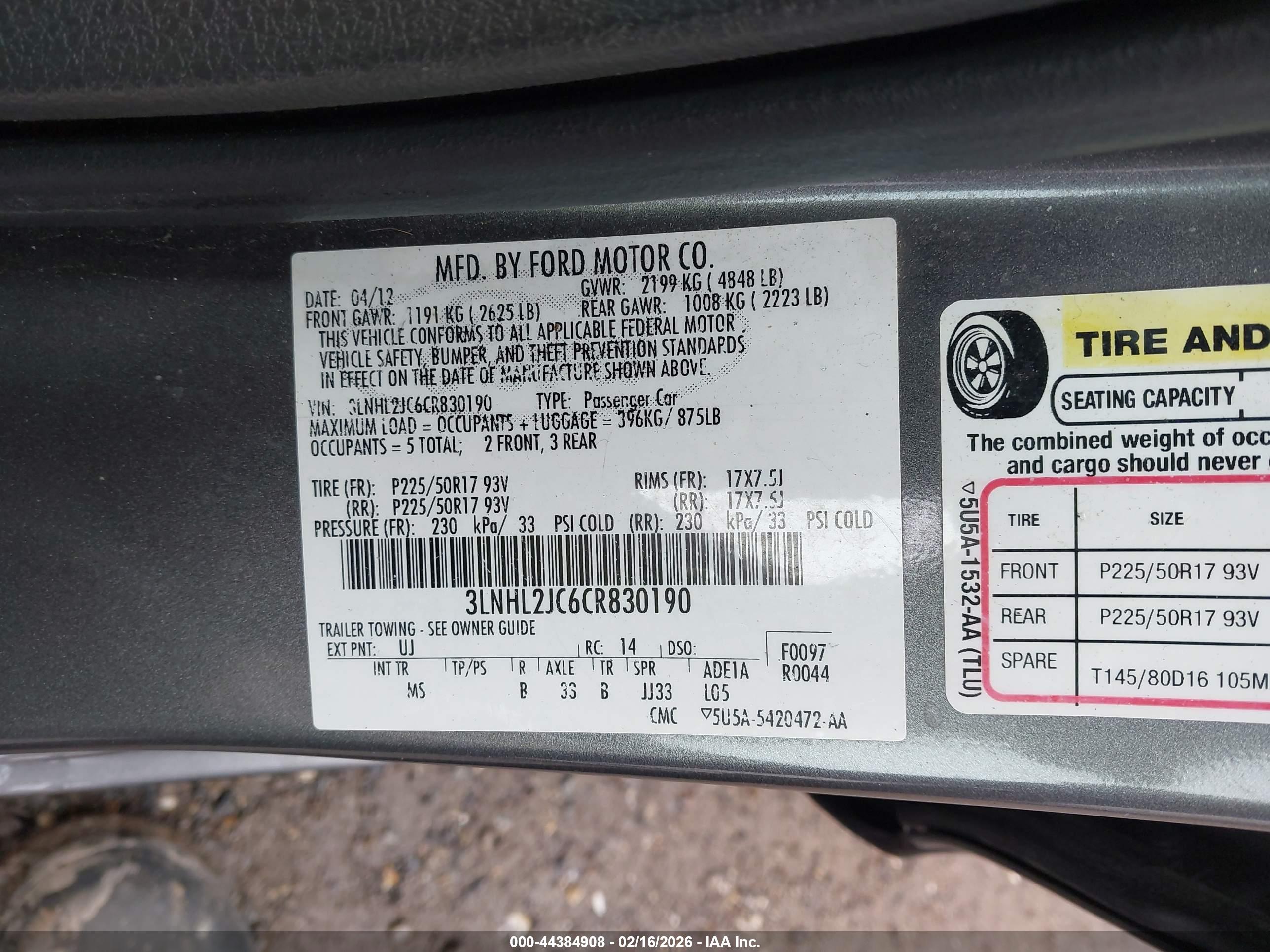 LINCOLN MKZ image 9
