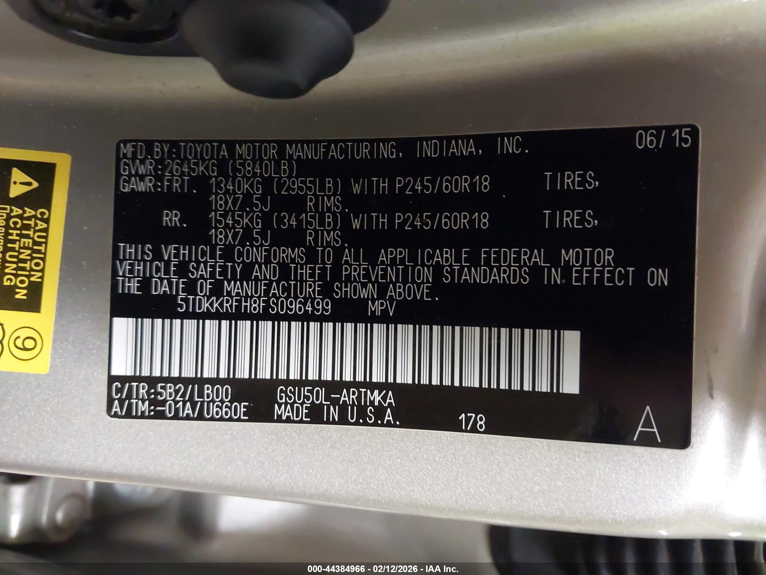 TOYOTA HIGHLANDER image 9