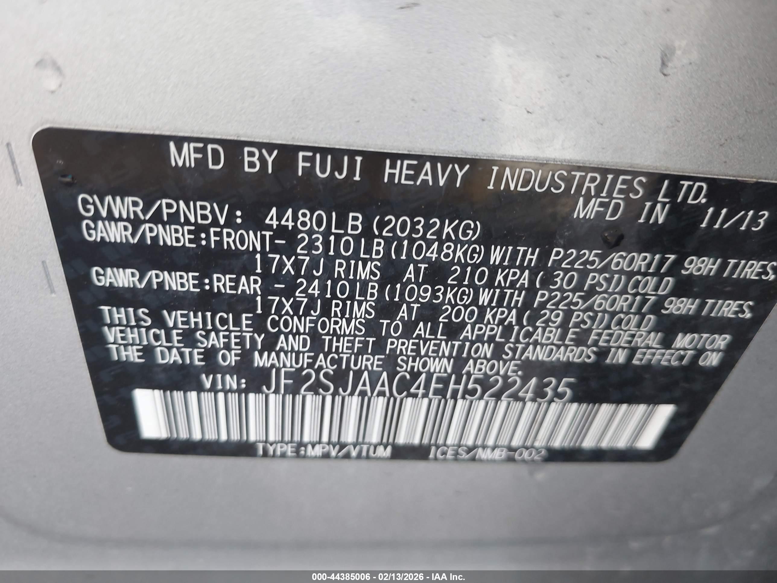 SUBARU FORESTER image 9