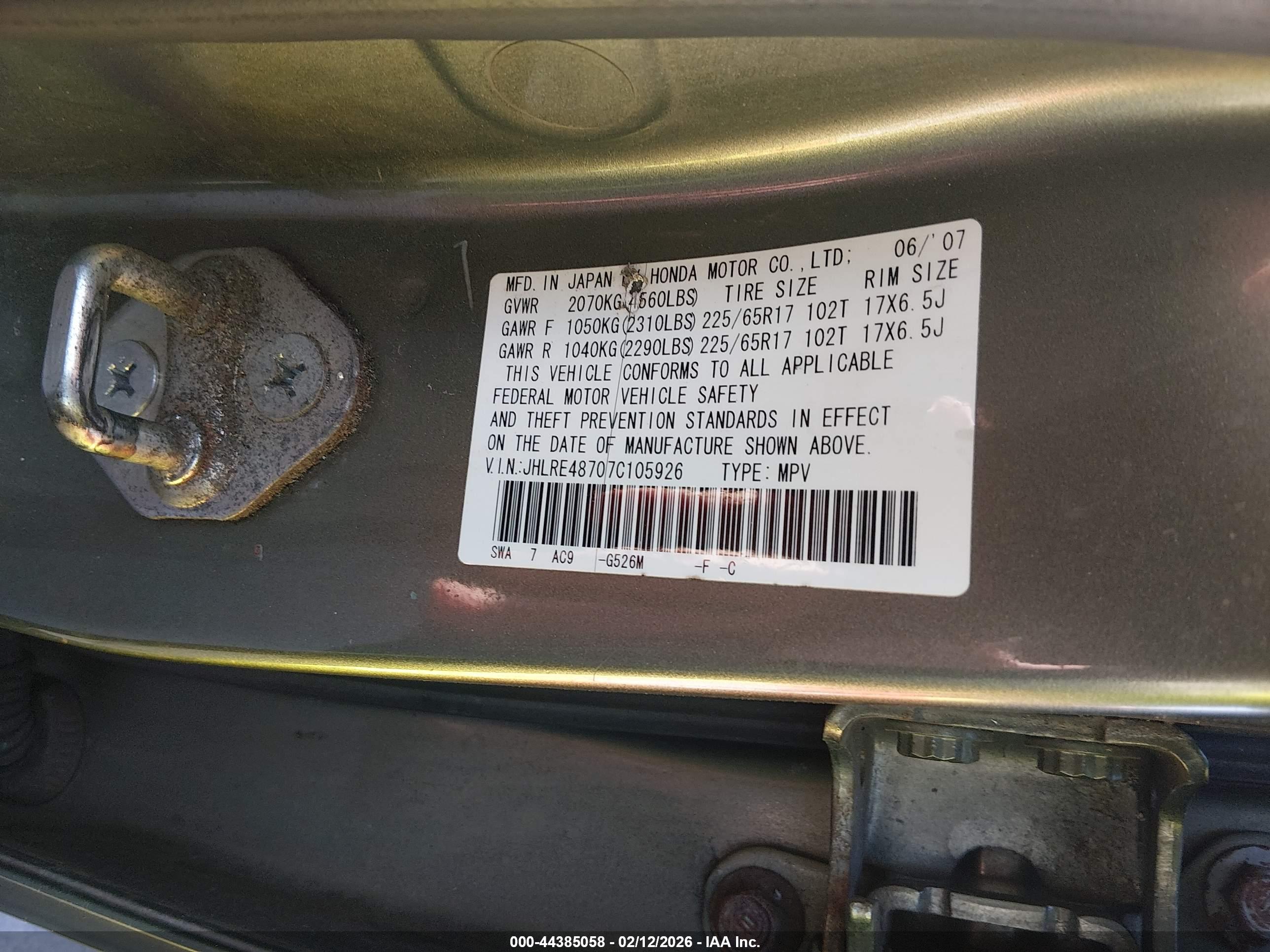 HONDA CR-V image 9