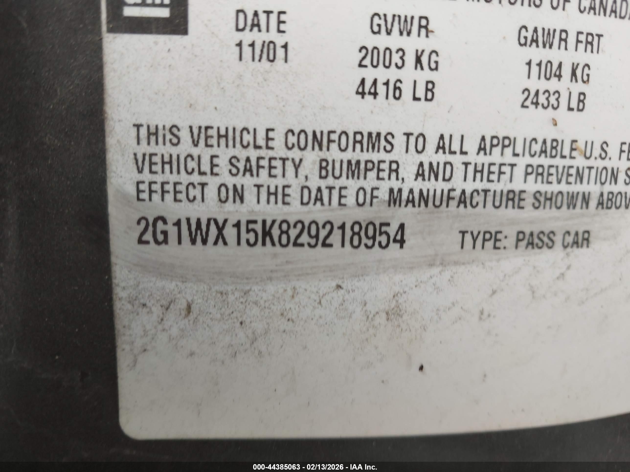 CHEVROLET MONTE image 9