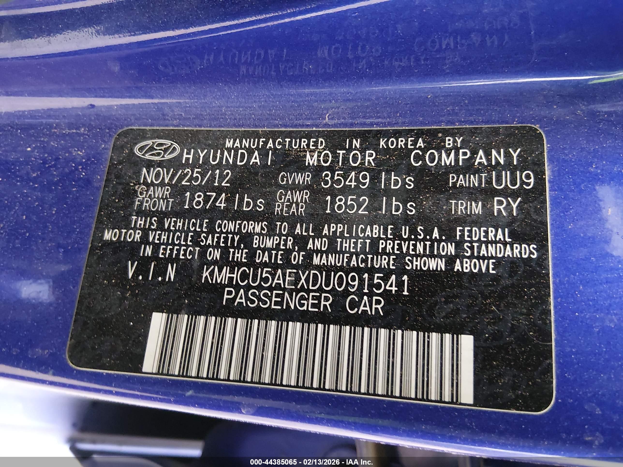 HYUNDAI ACCENT image 9