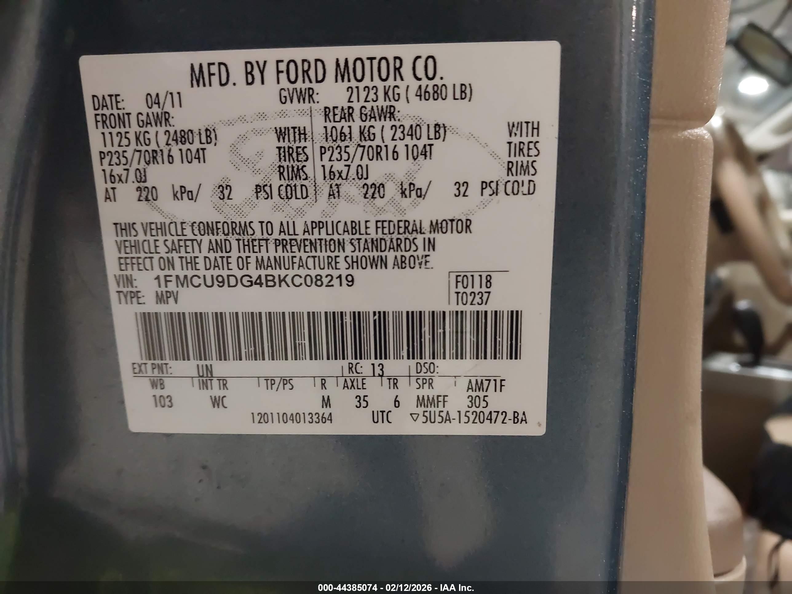 FORD ESCAPE image 9