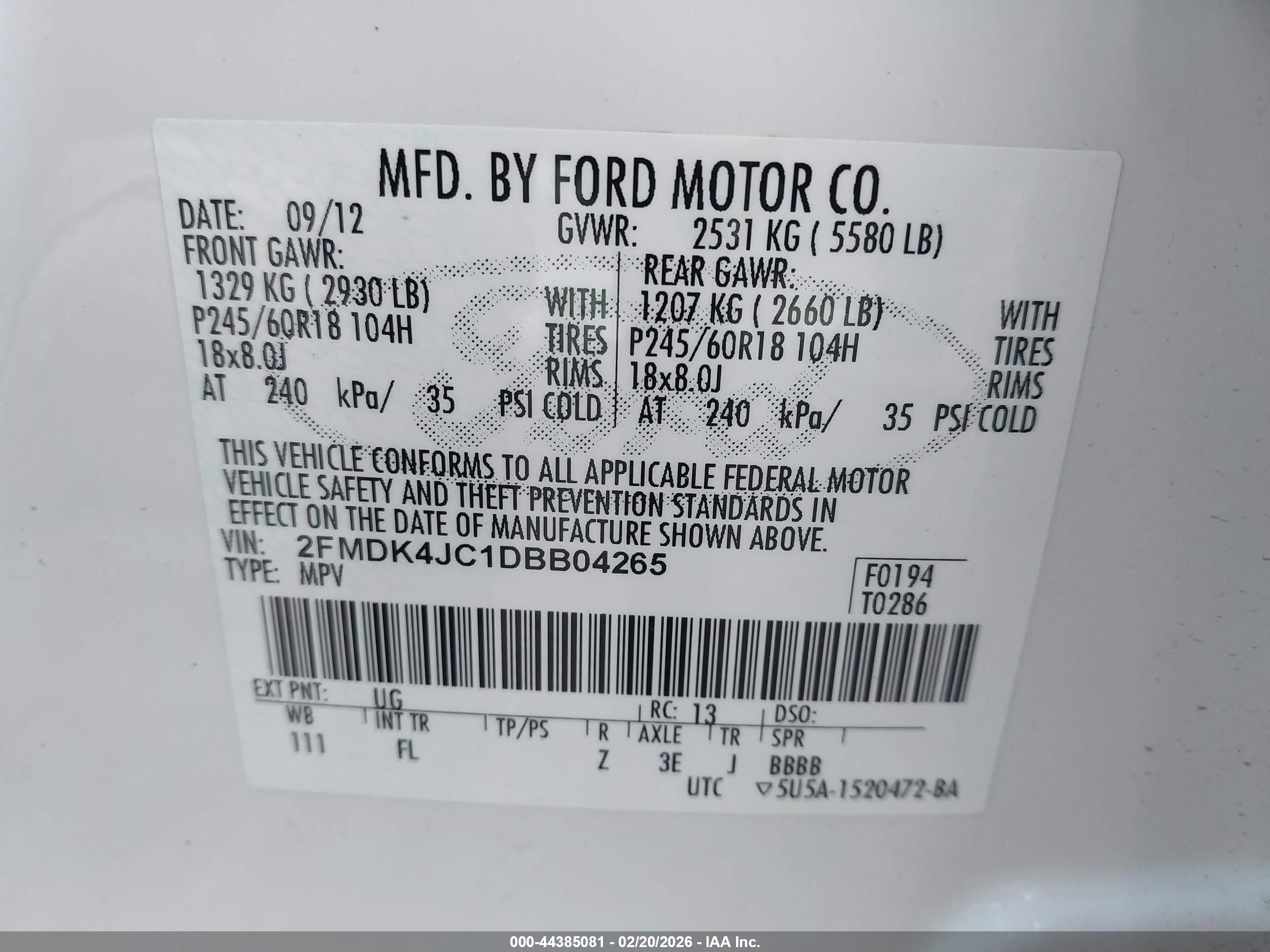 FORD EDGE image 9