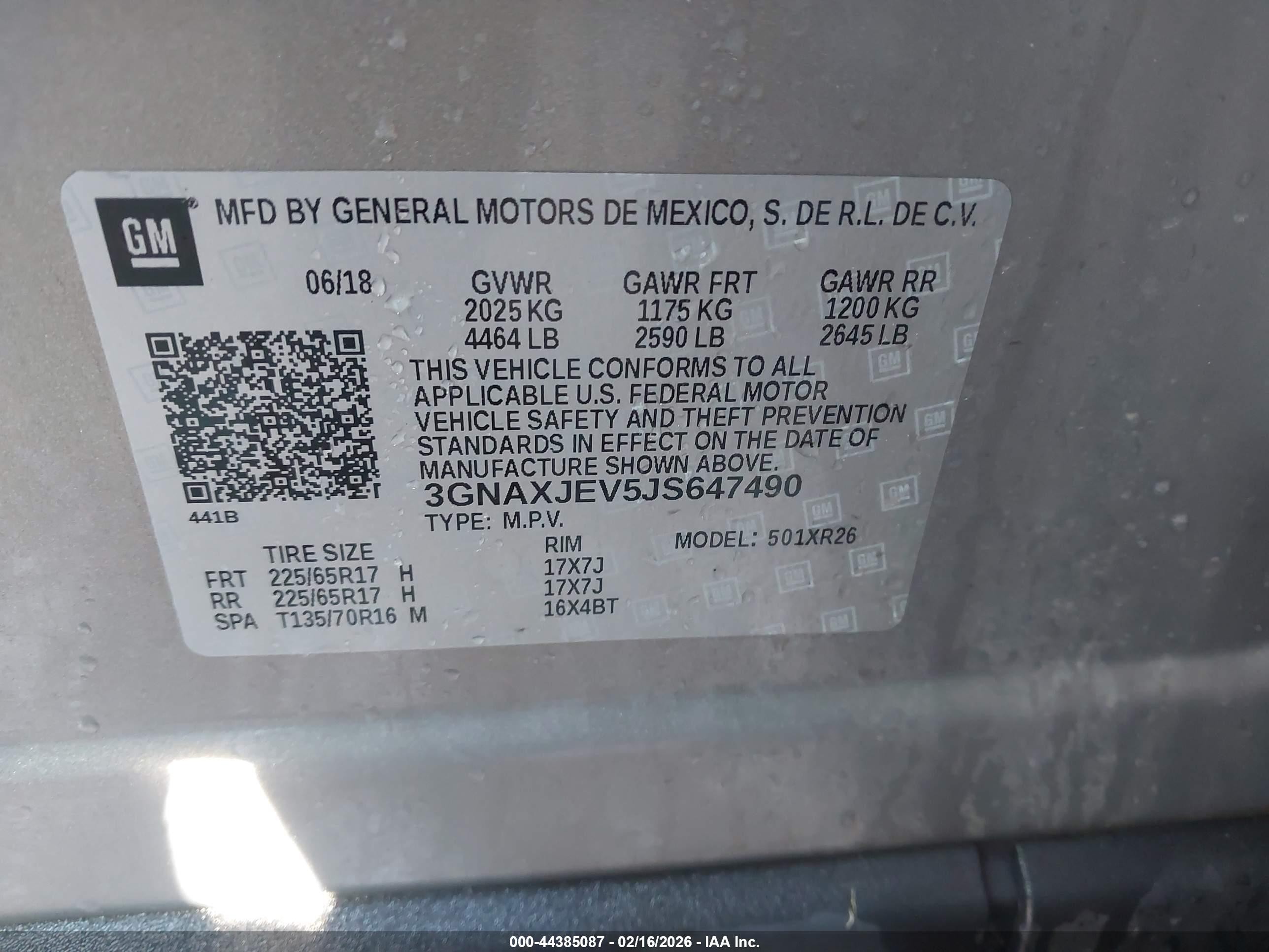 CHEVROLET EQUINOX image 9