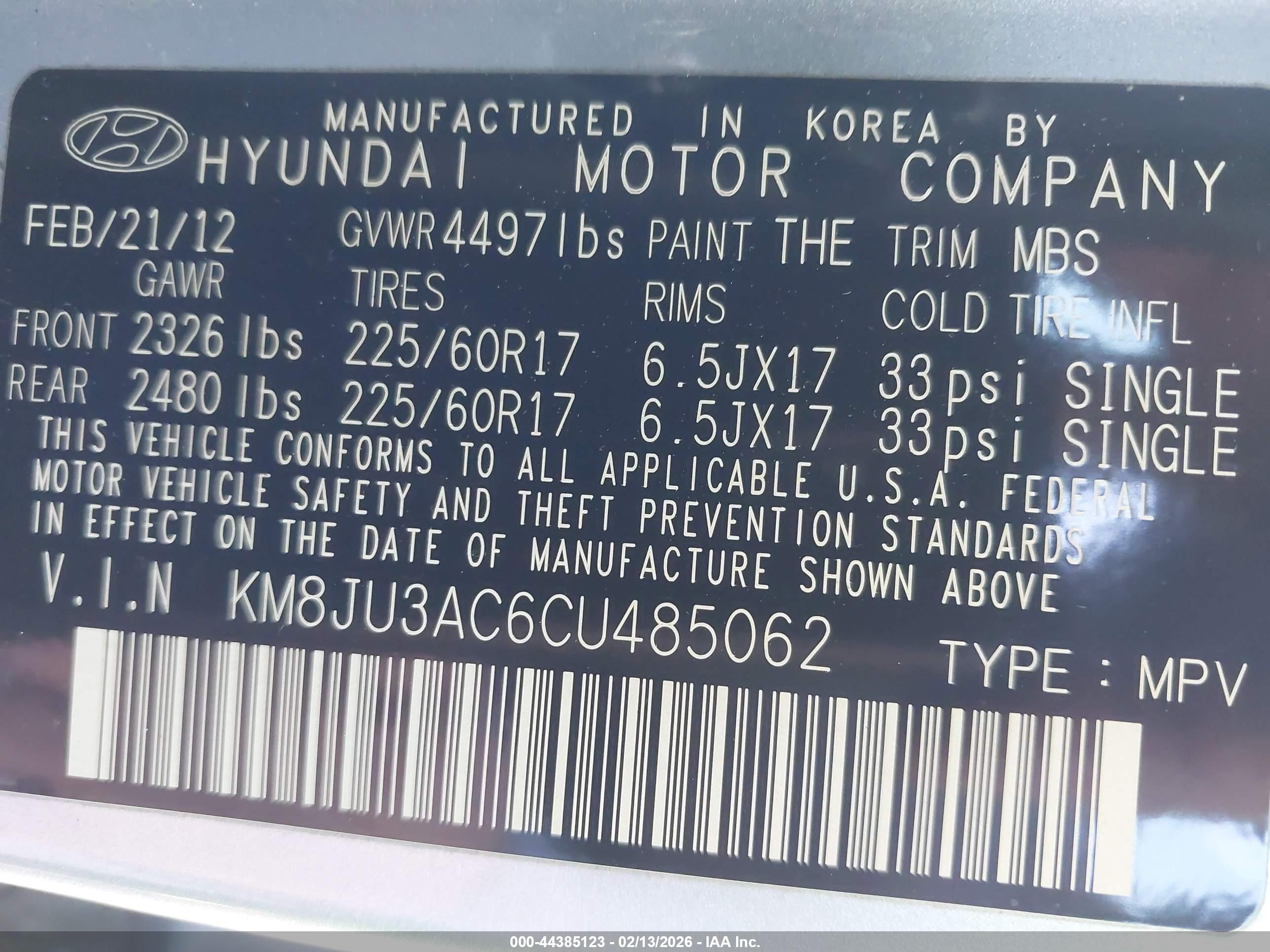 HYUNDAI TUCSON image 9