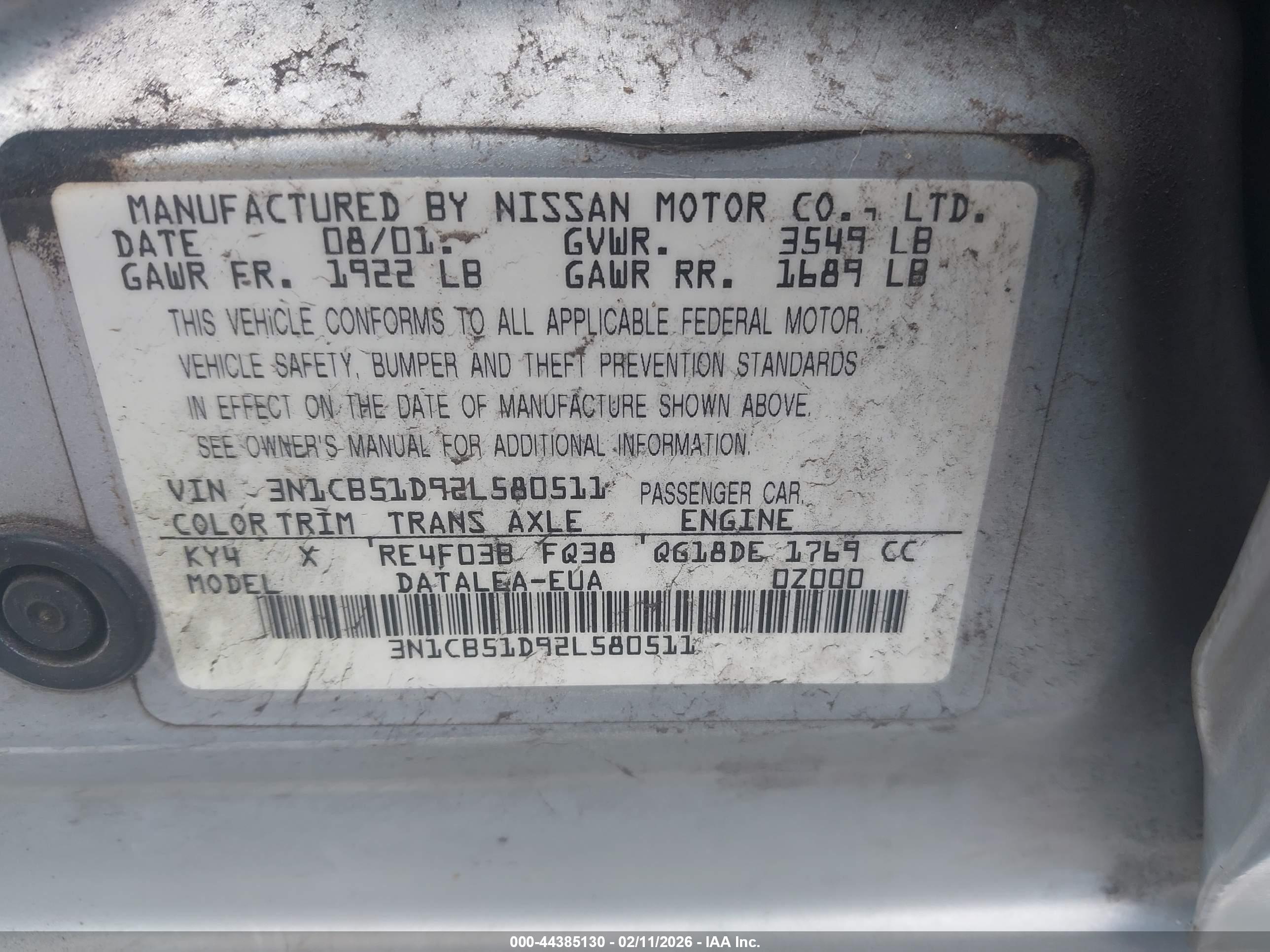 NISSAN SENTRA image 9