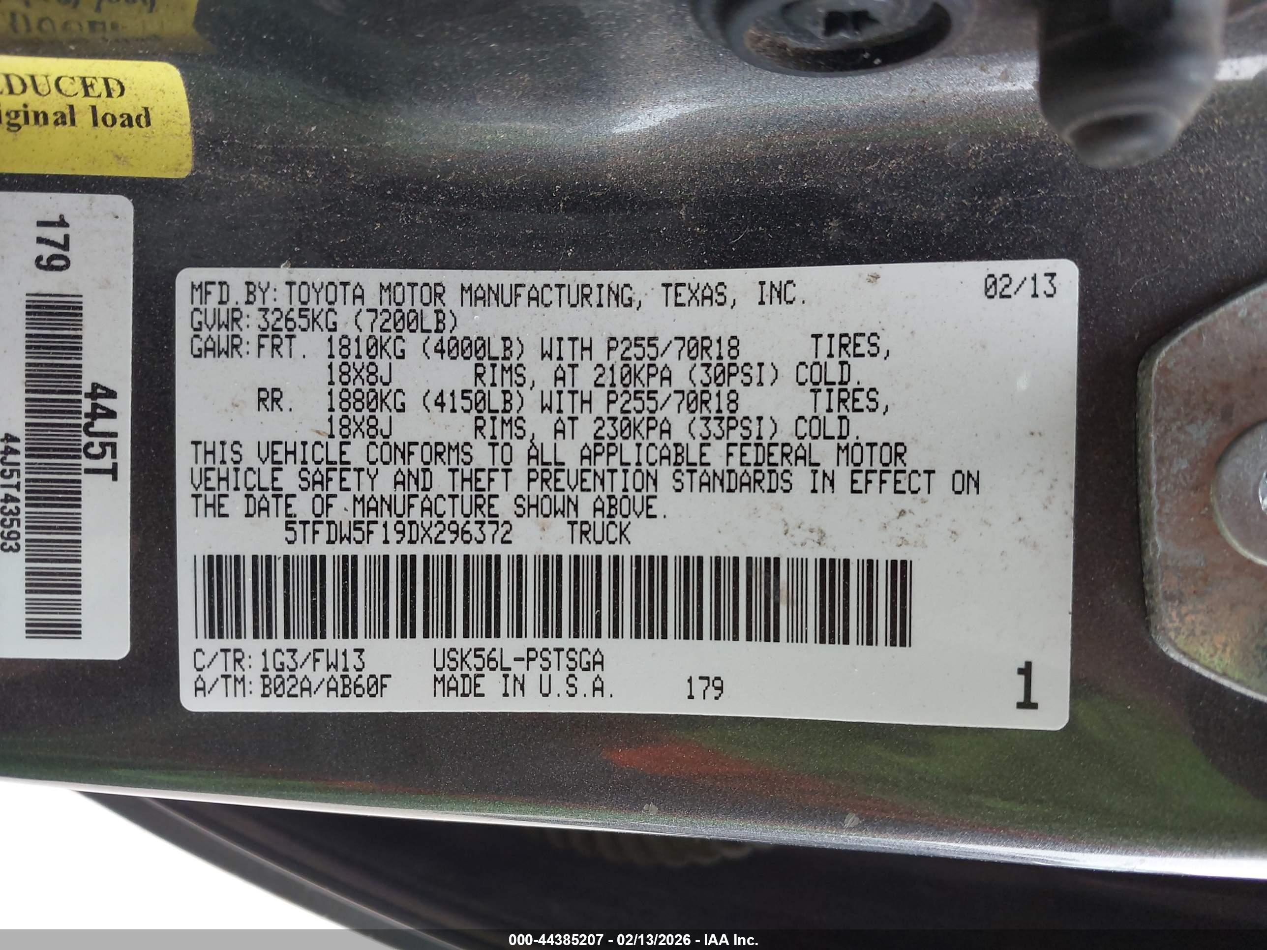 TOYOTA TUNDRA image 9