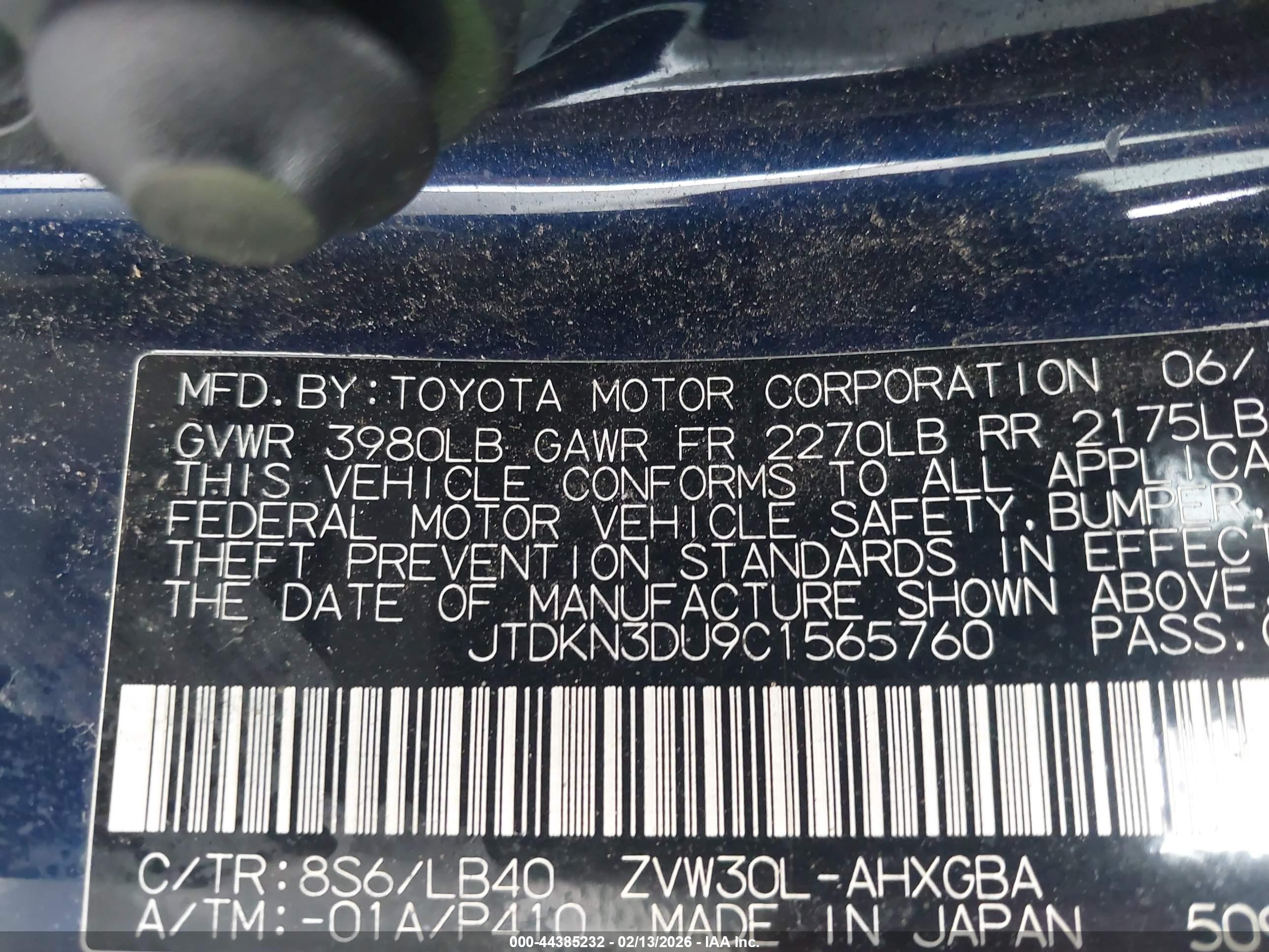 TOYOTA PRIUS image 9