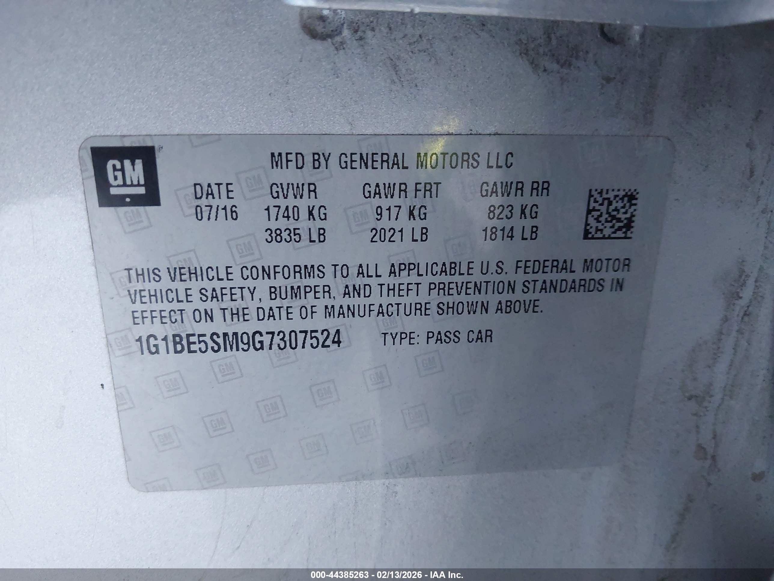 CHEVROLET CRUZE image 9