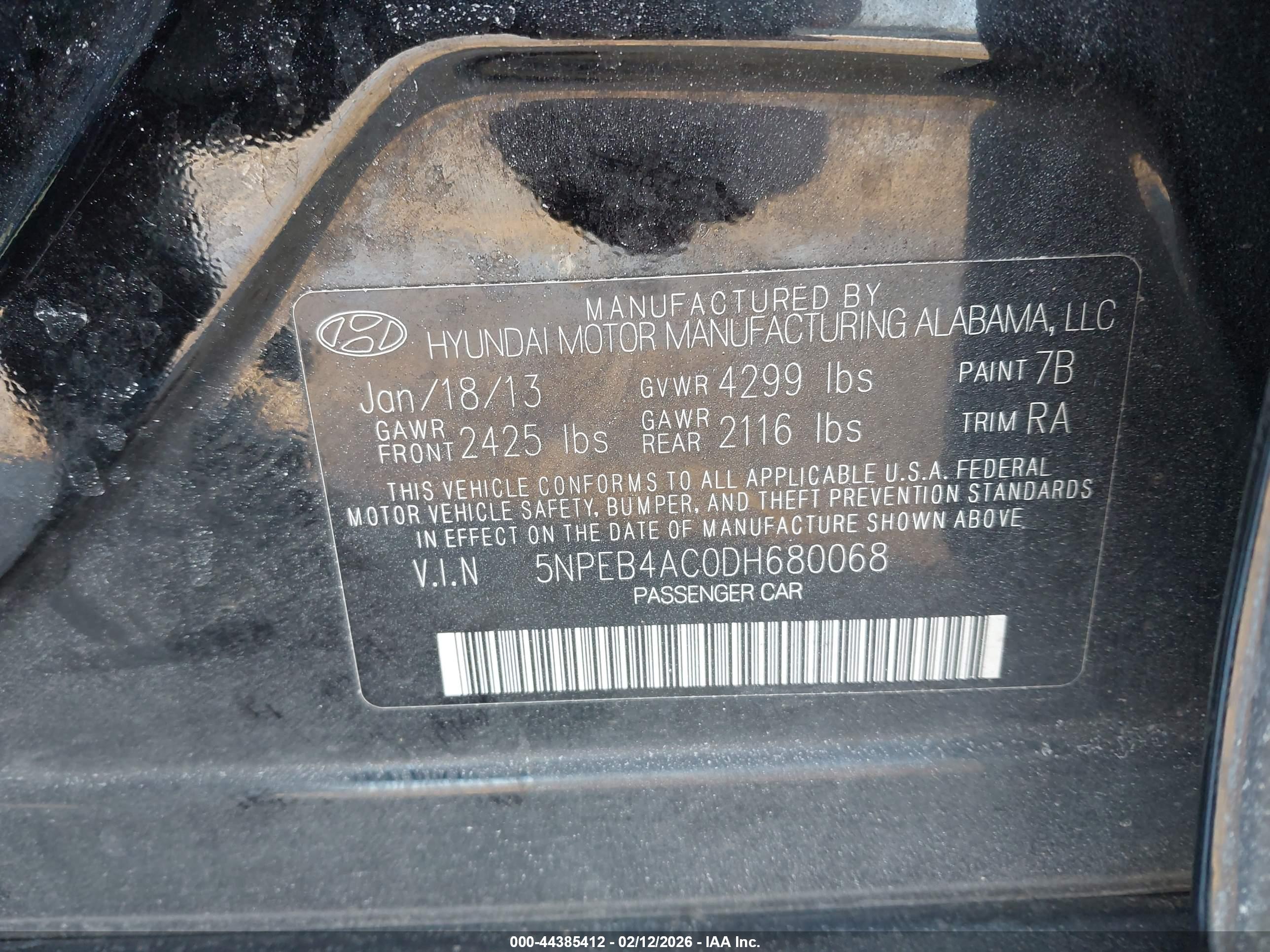 HYUNDAI SONATA image 9