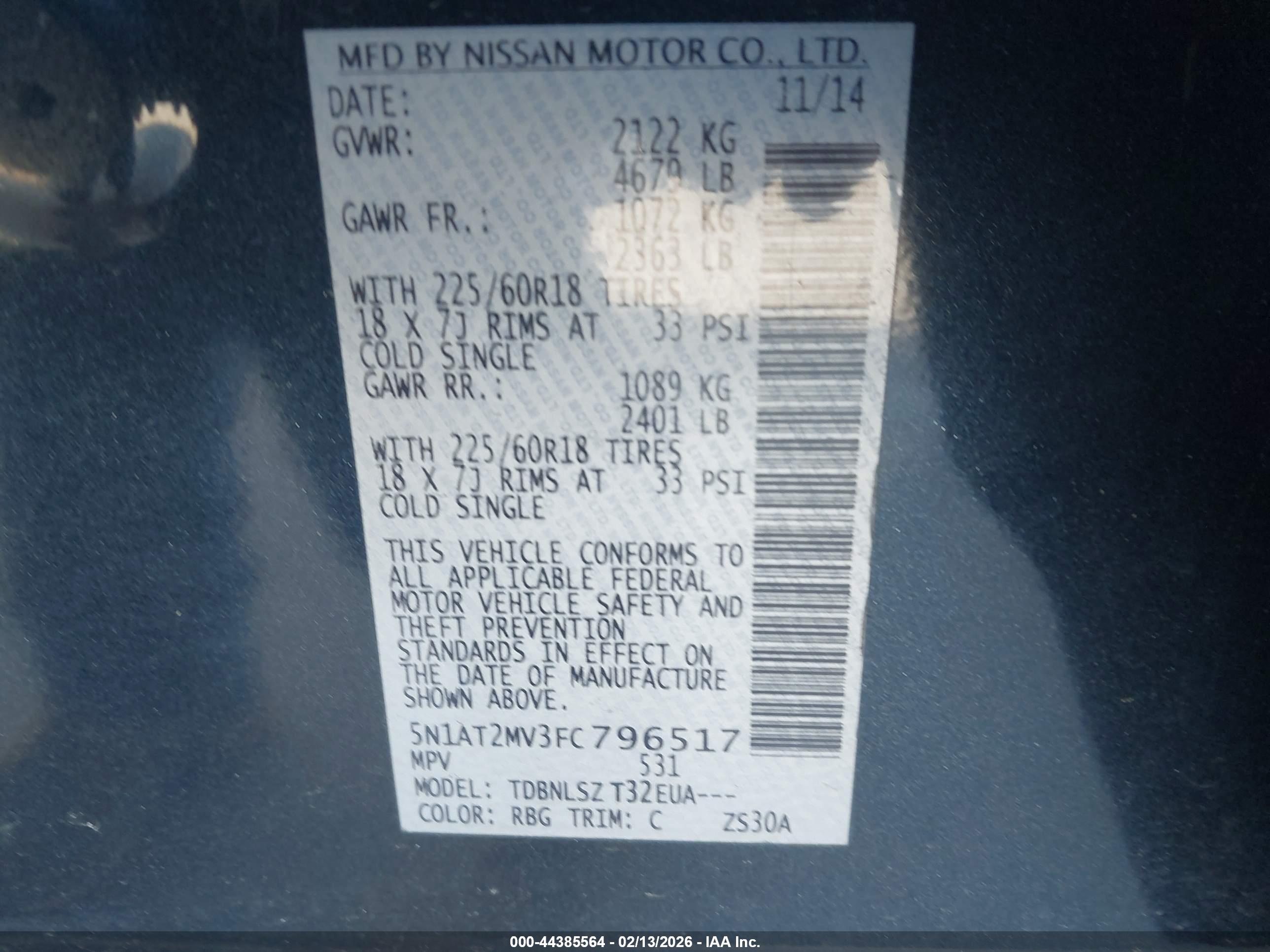 NISSAN ROGUE image 9