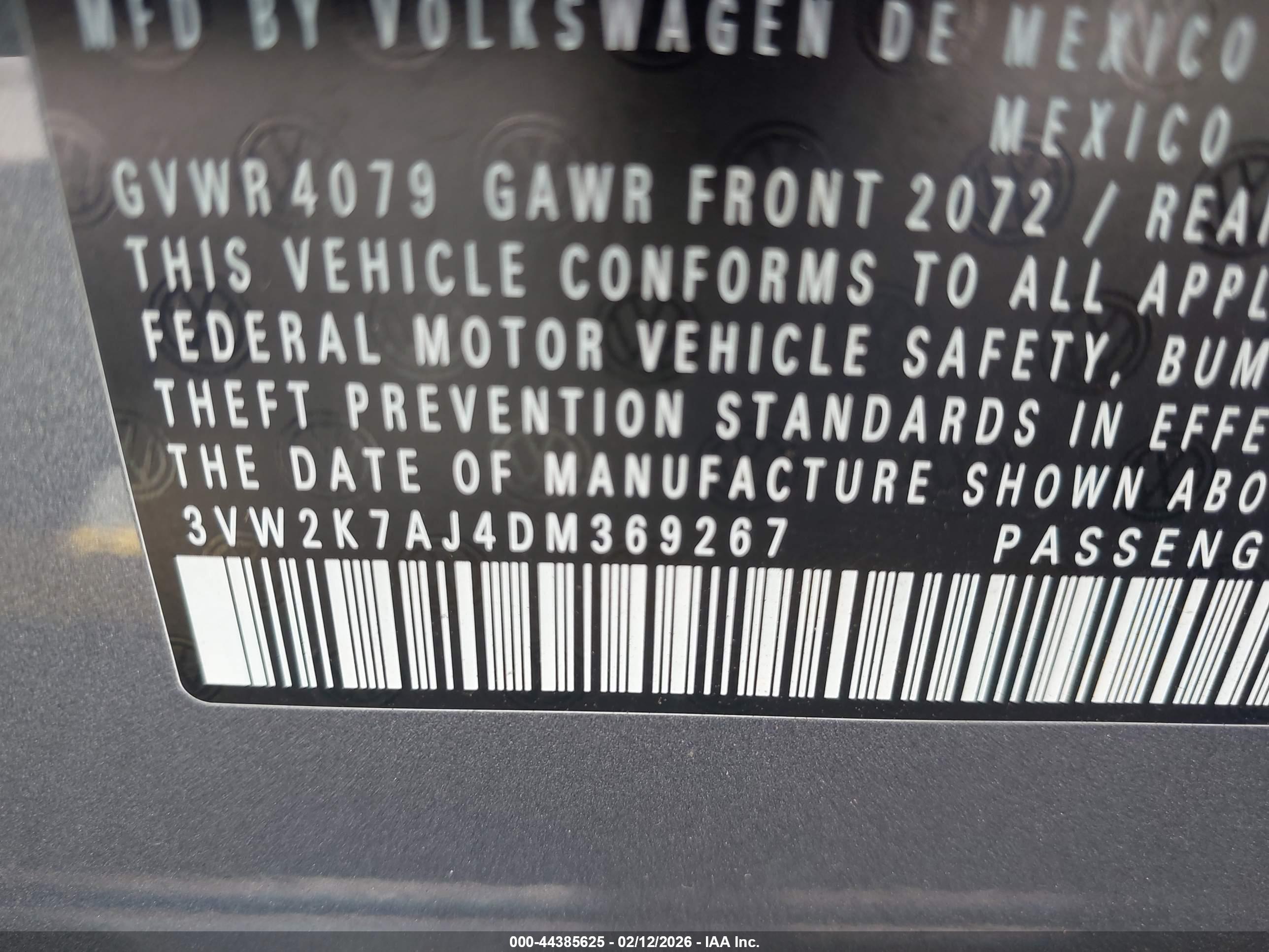 VOLKSWAGEN JETTA image 9