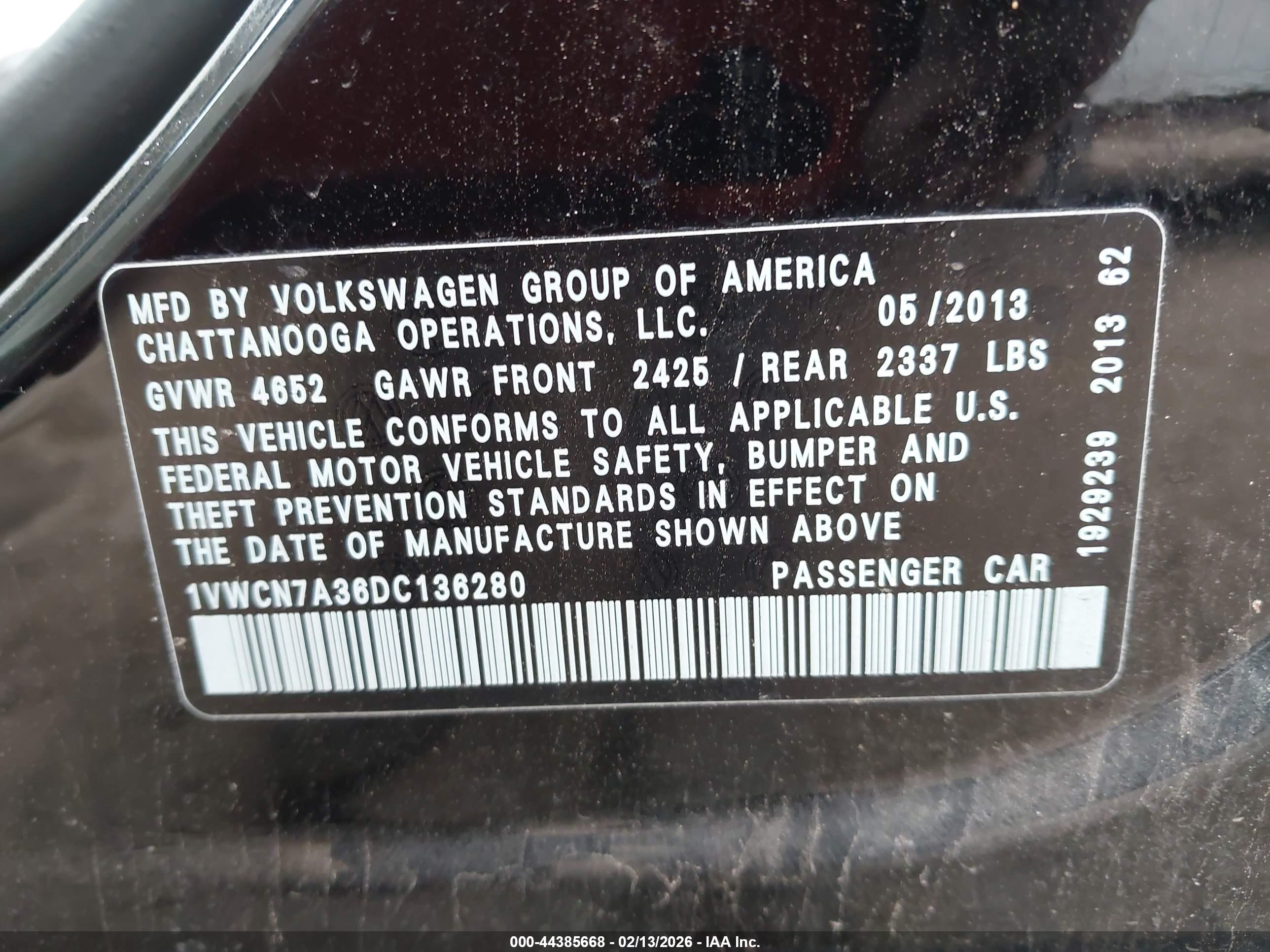VOLKSWAGEN PASSAT image 9