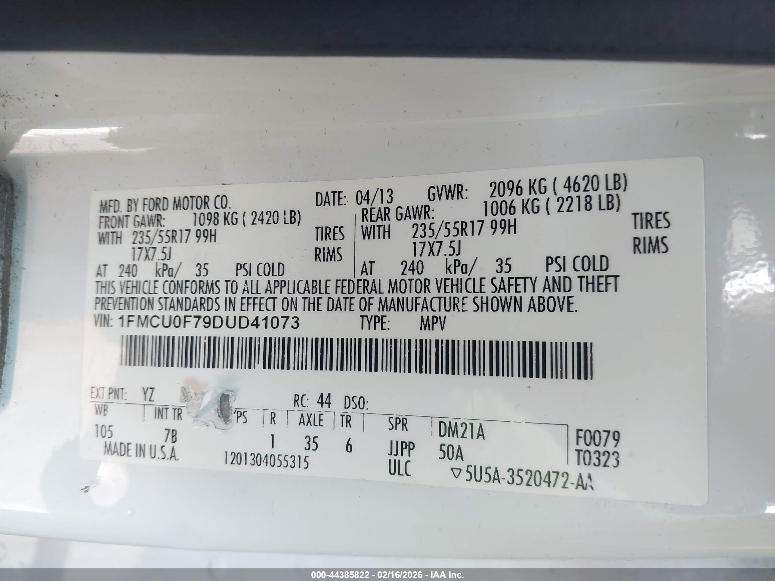 FORD ESCAPE image 9