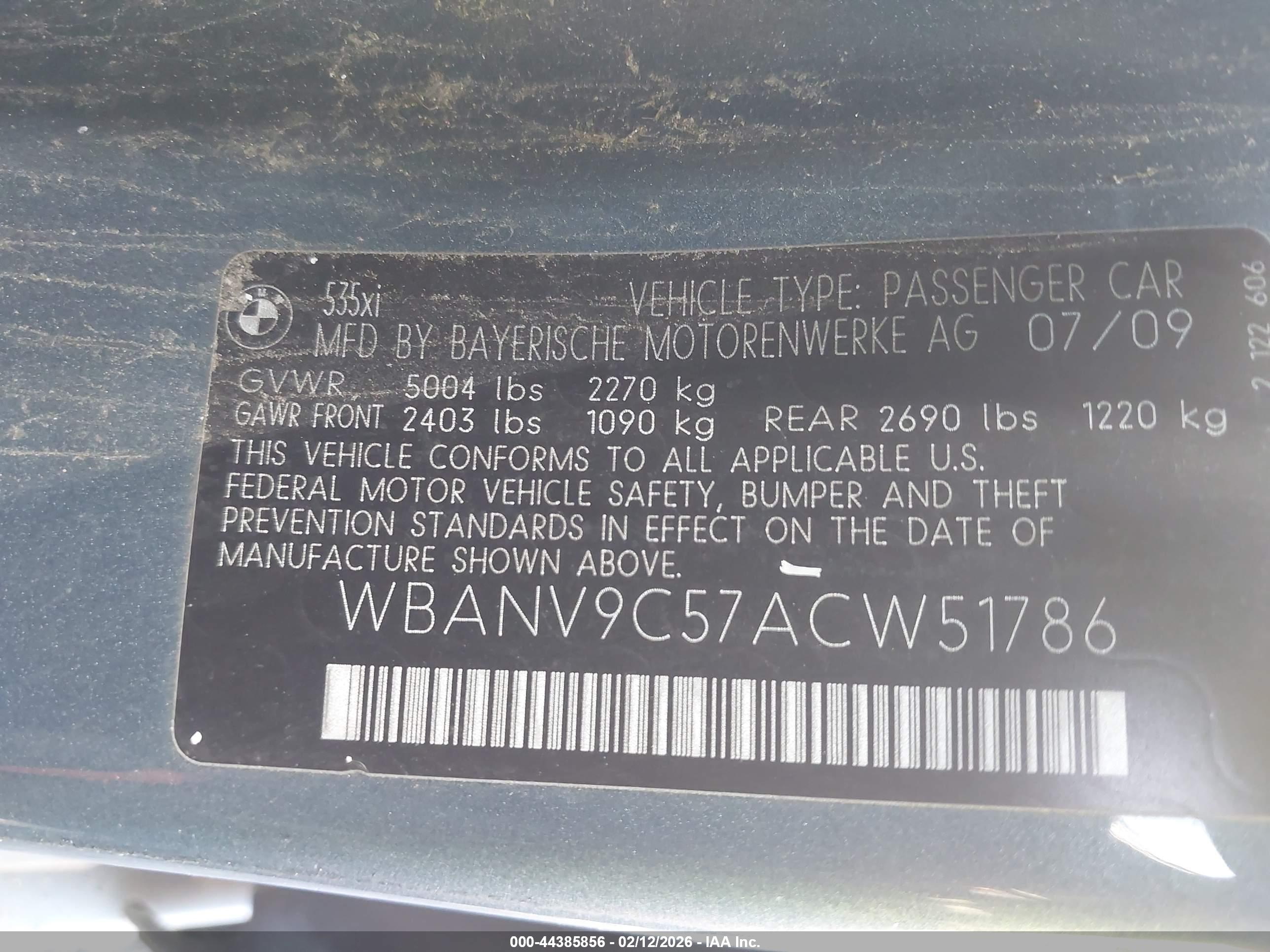 BMW 535I image 9