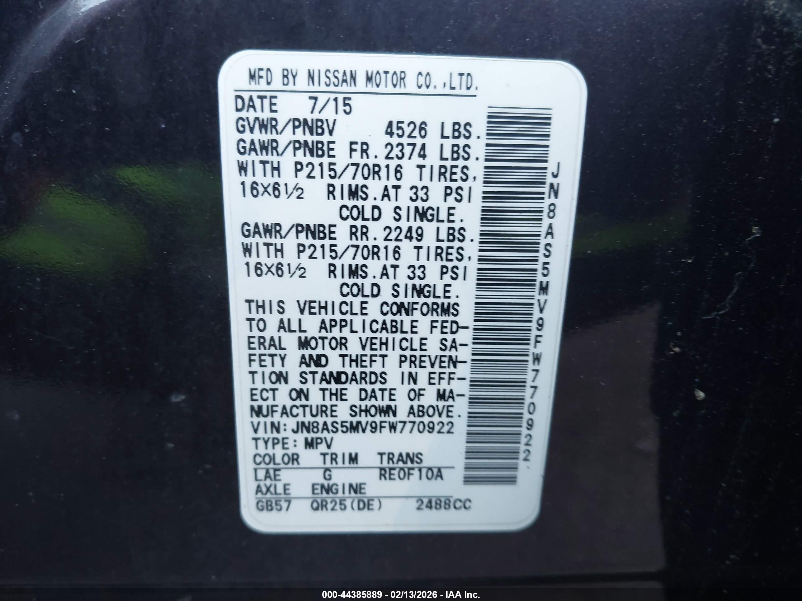 NISSAN ROGUE image 9