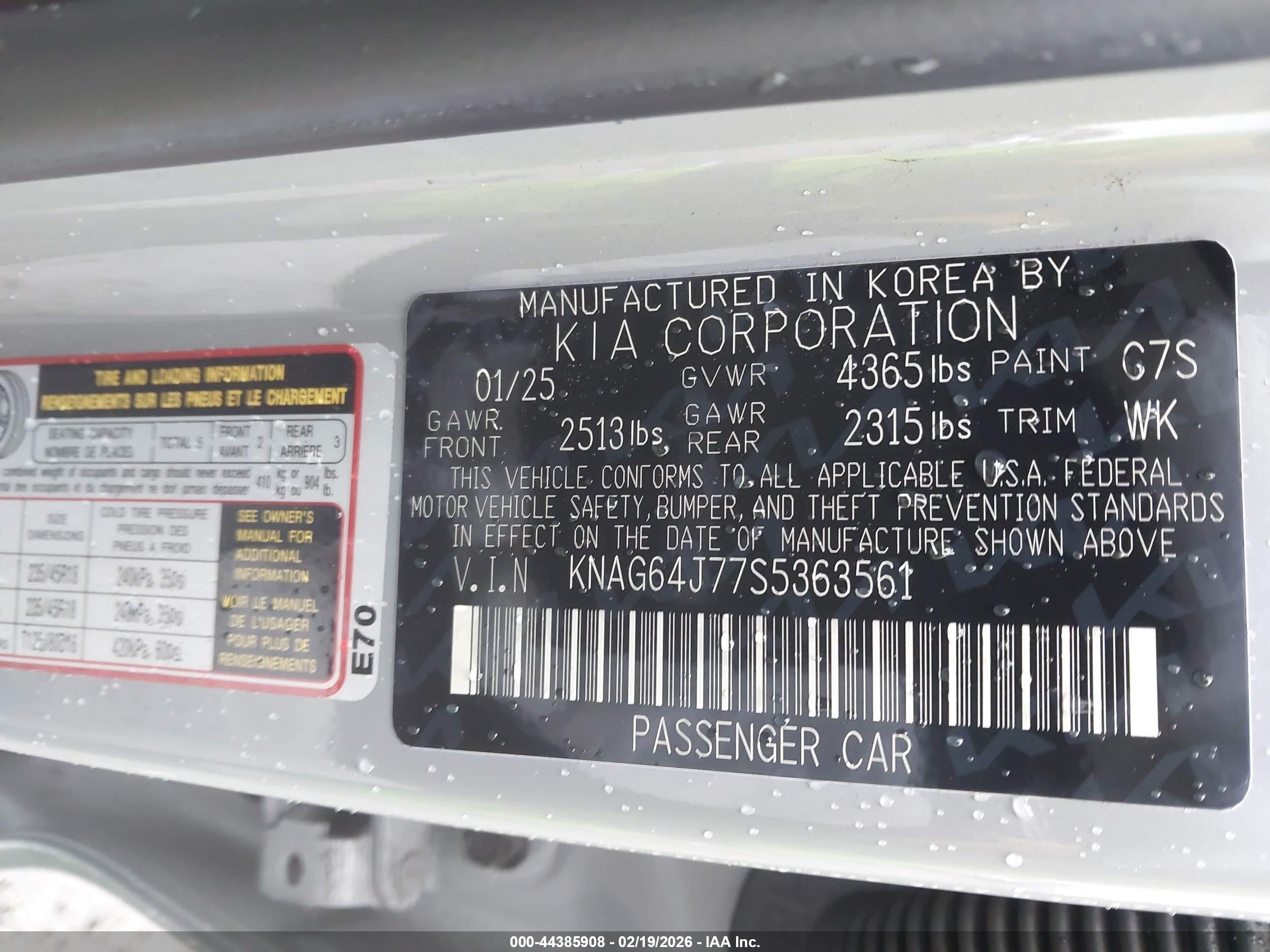 KIA K5 image 9