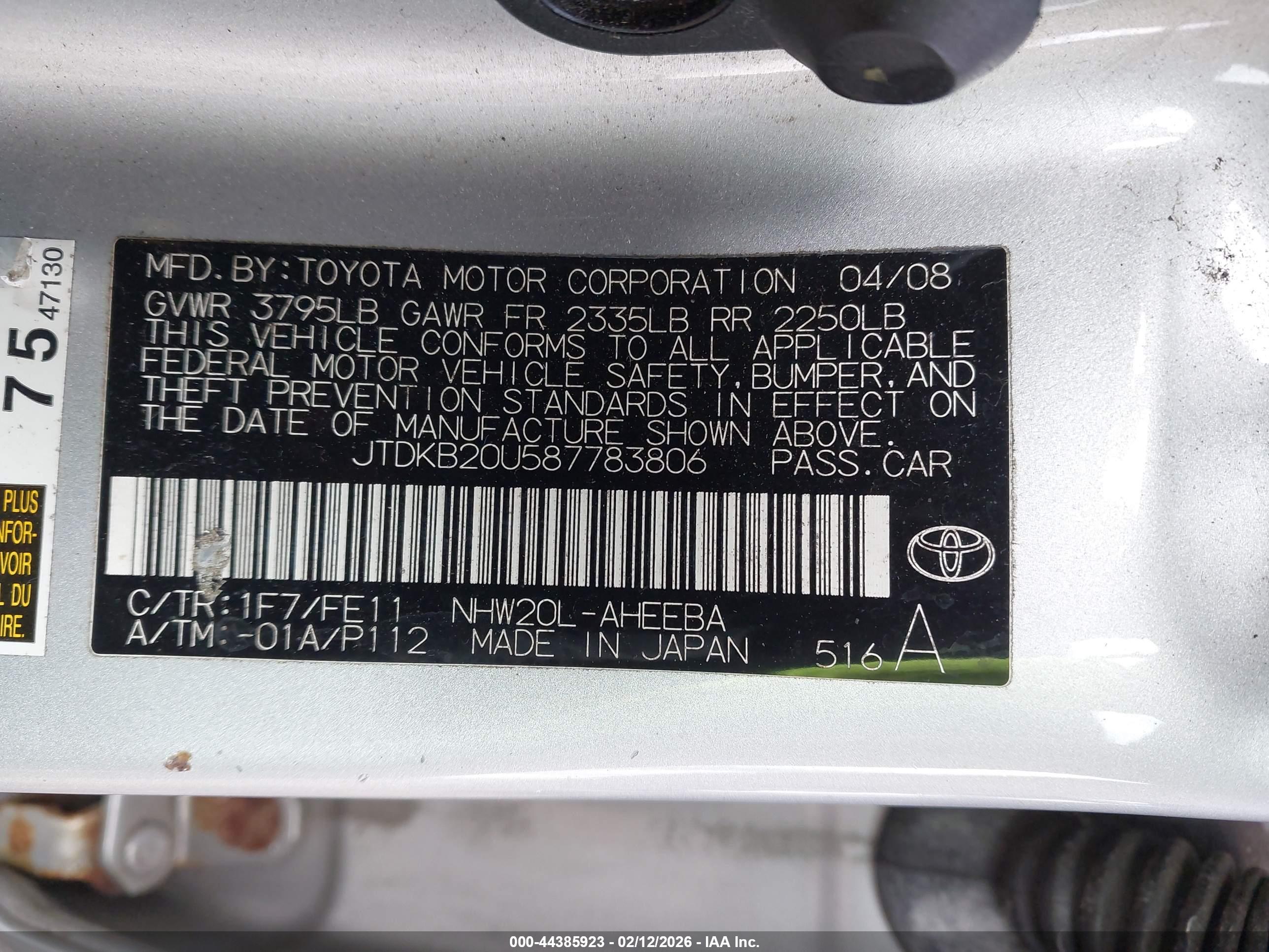 TOYOTA PRIUS image 9
