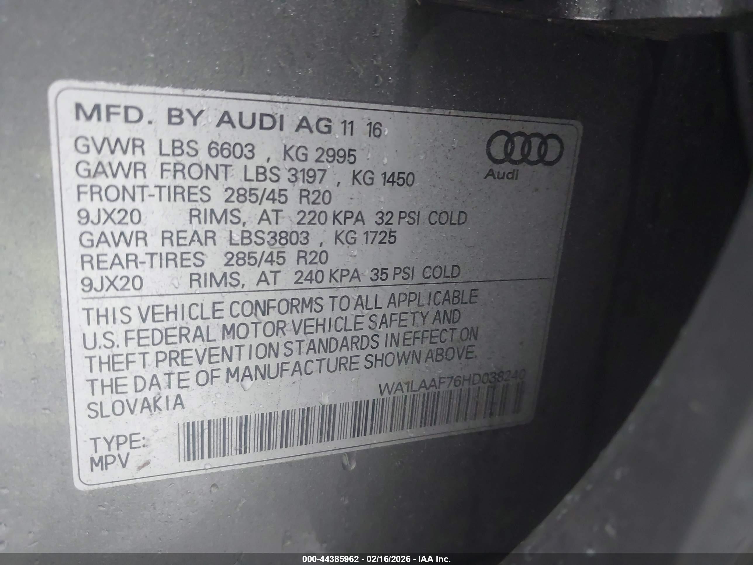AUDI Q7 image 9
