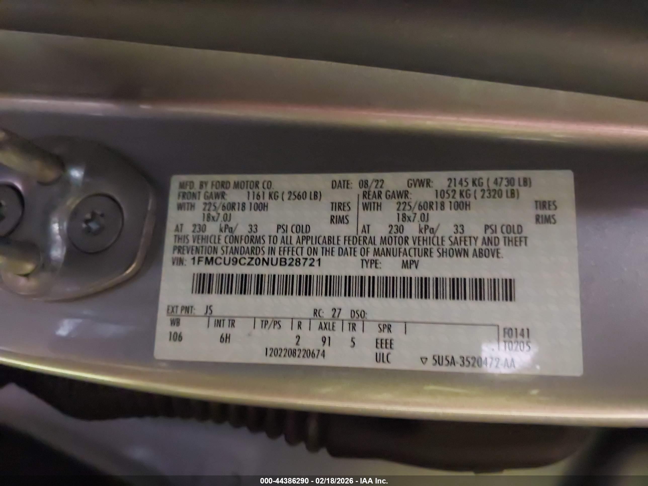 FORD ESCAPE image 9