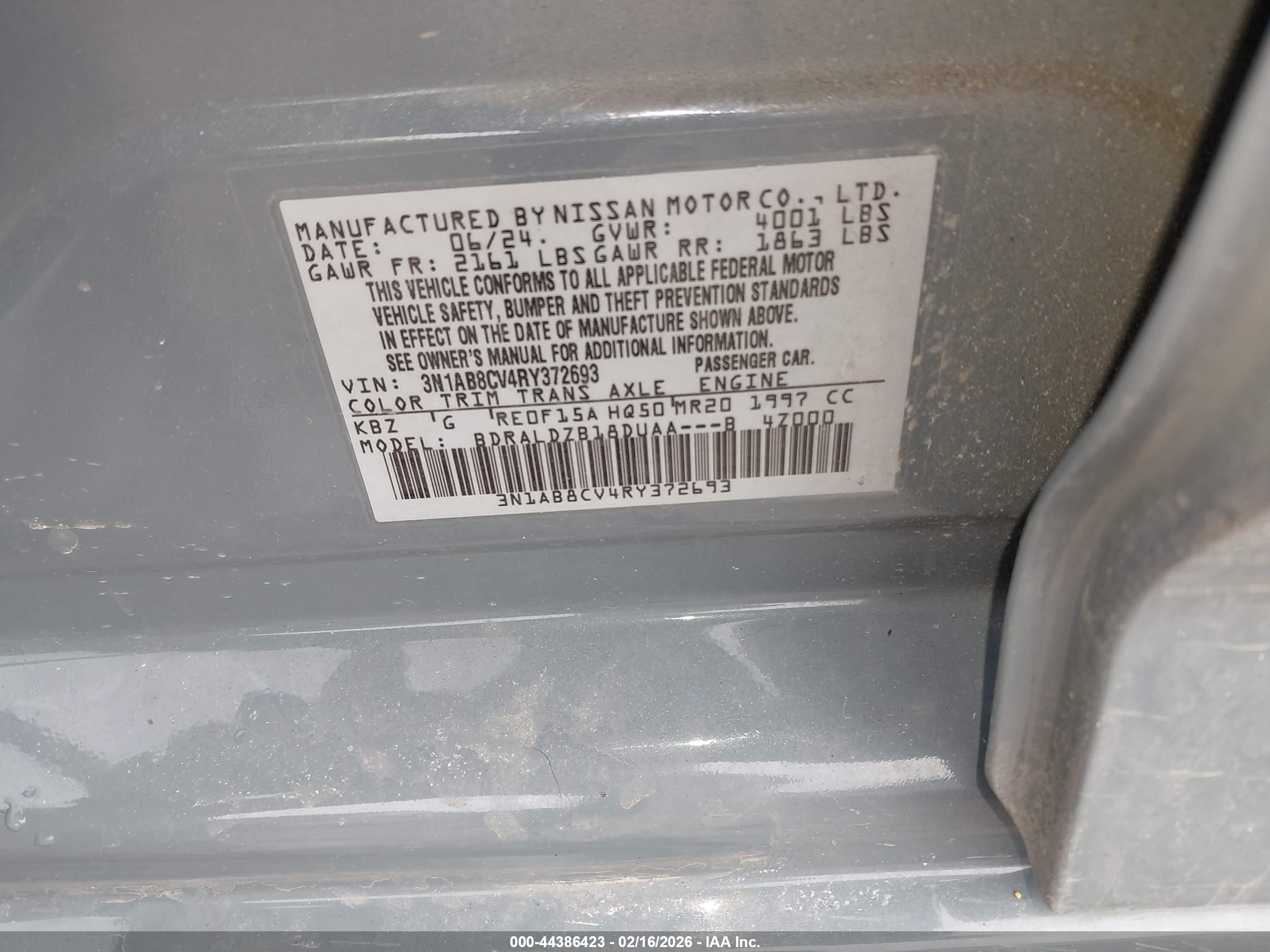 NISSAN SENTRA image 9