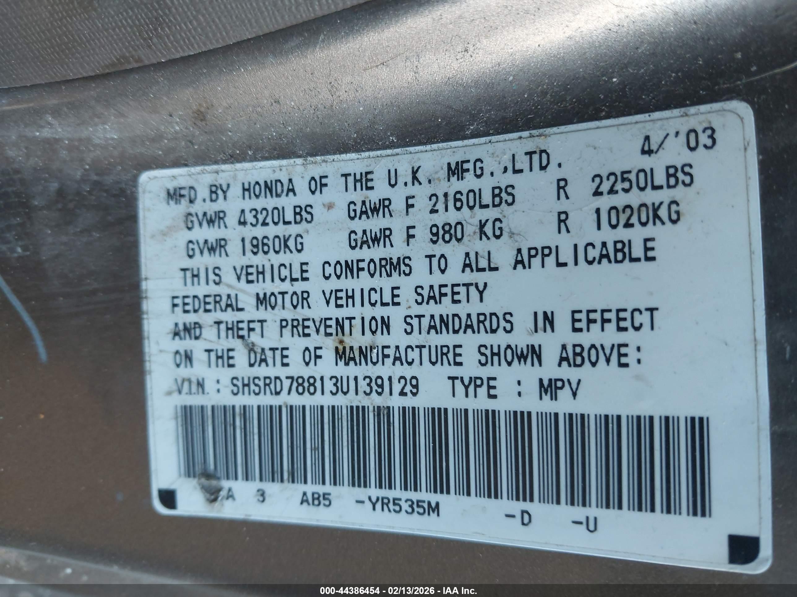 HONDA CR-V image 9