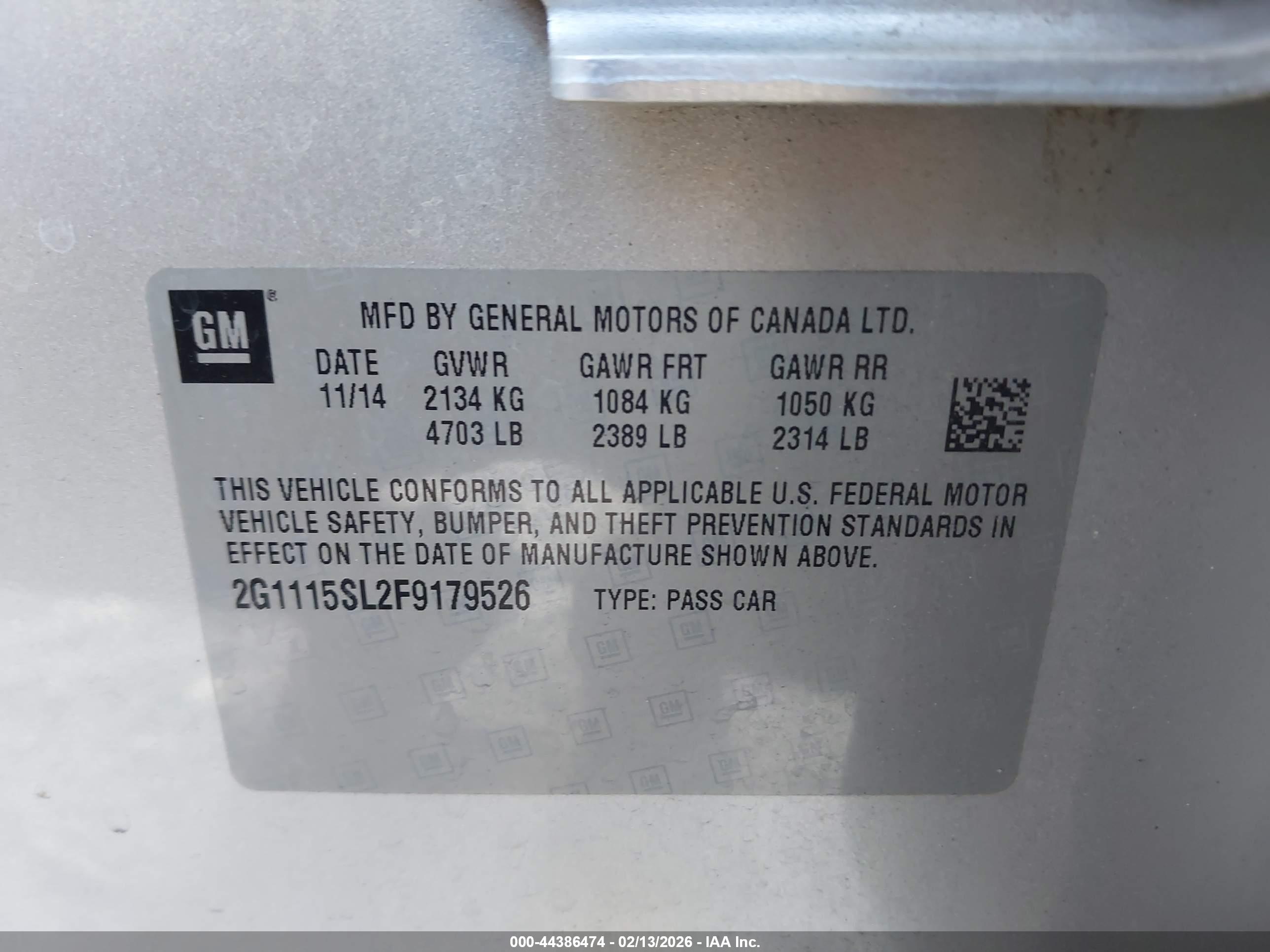 CHEVROLET IMPALA image 9