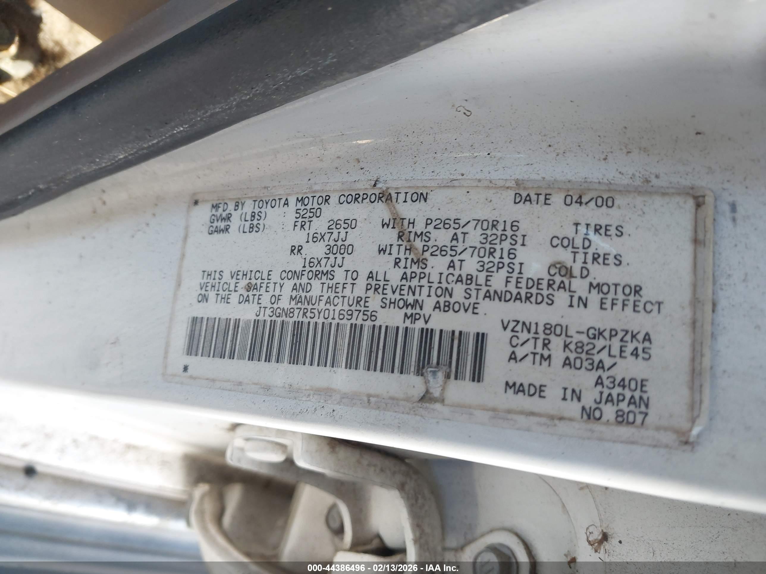 TOYOTA 4RUNNER image 9