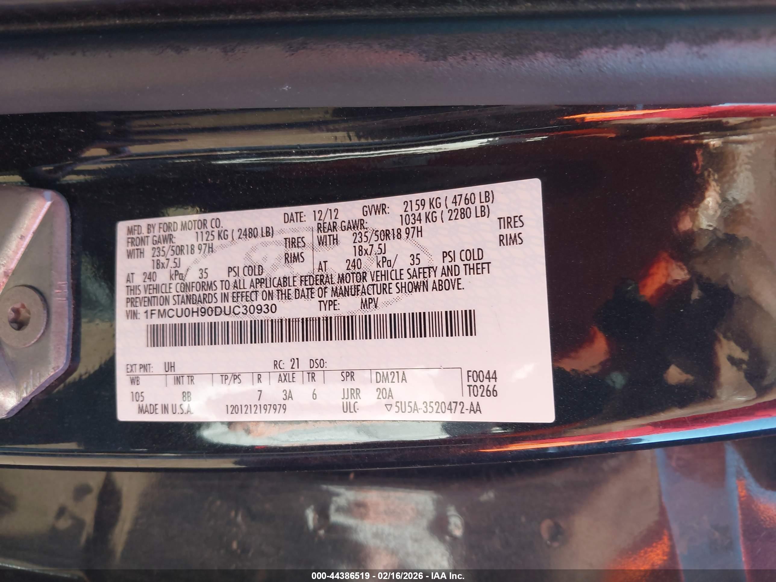 FORD ESCAPE image 9