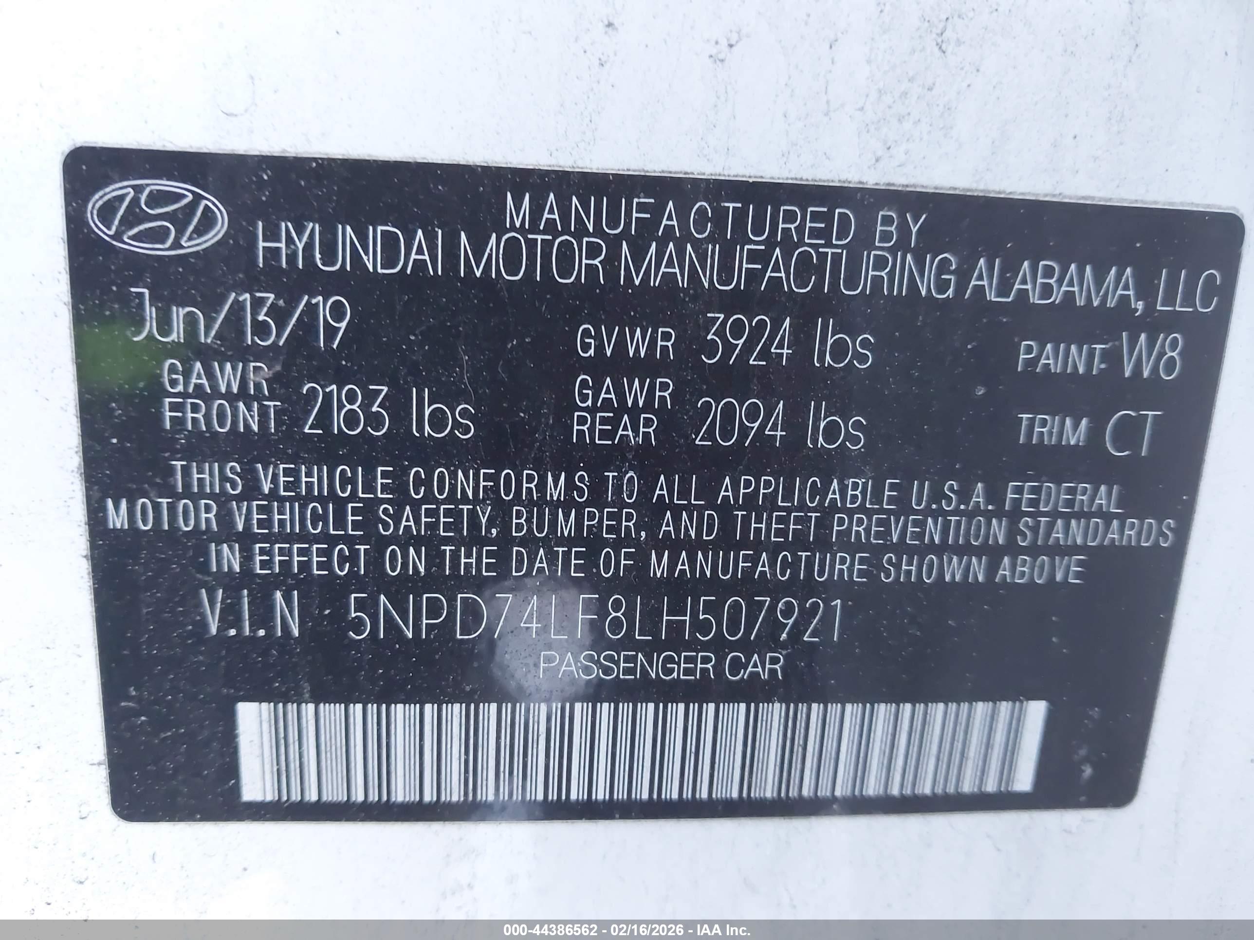 HYUNDAI ELANTRA image 9