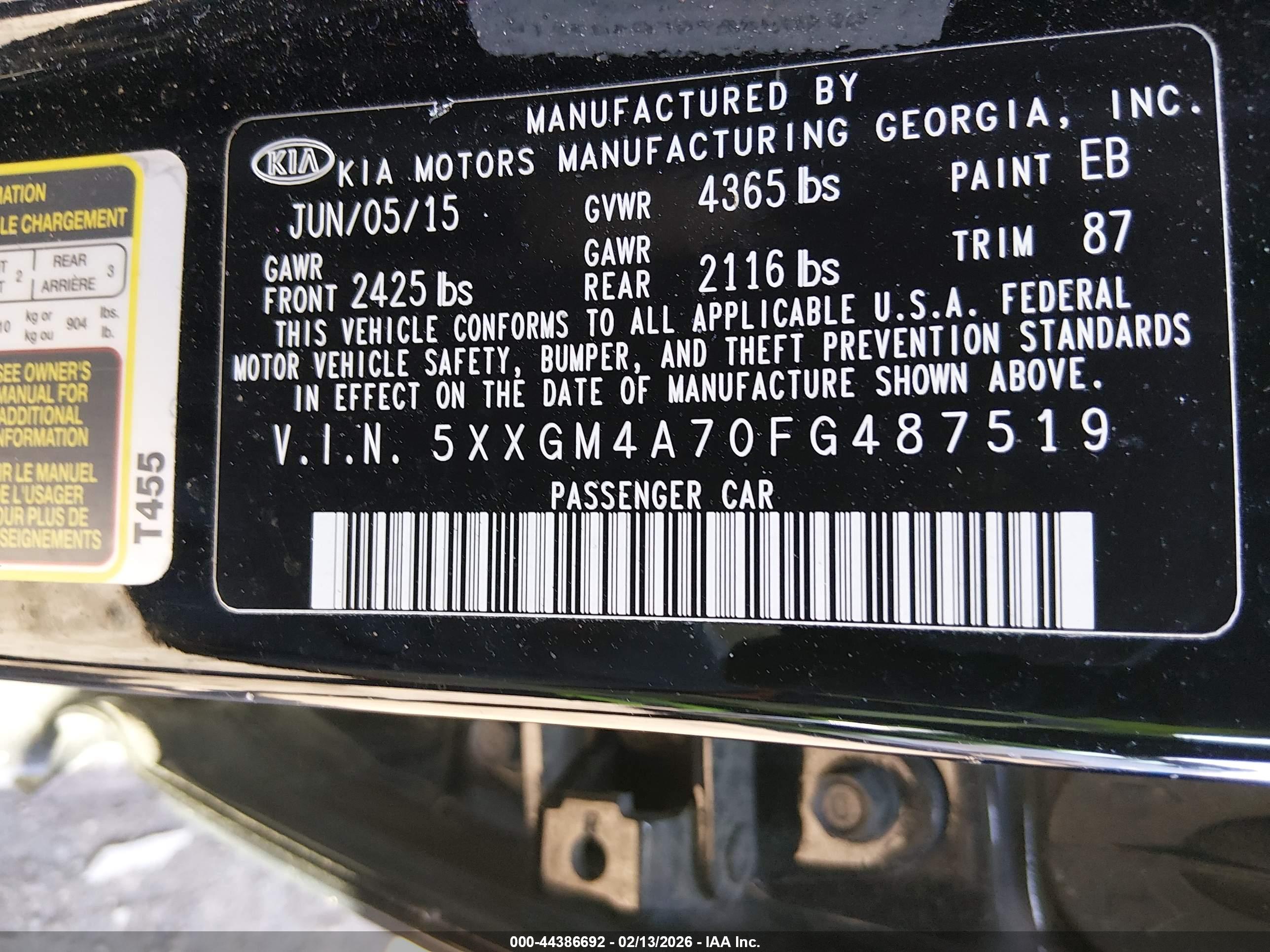 KIA OPTIMA image 9