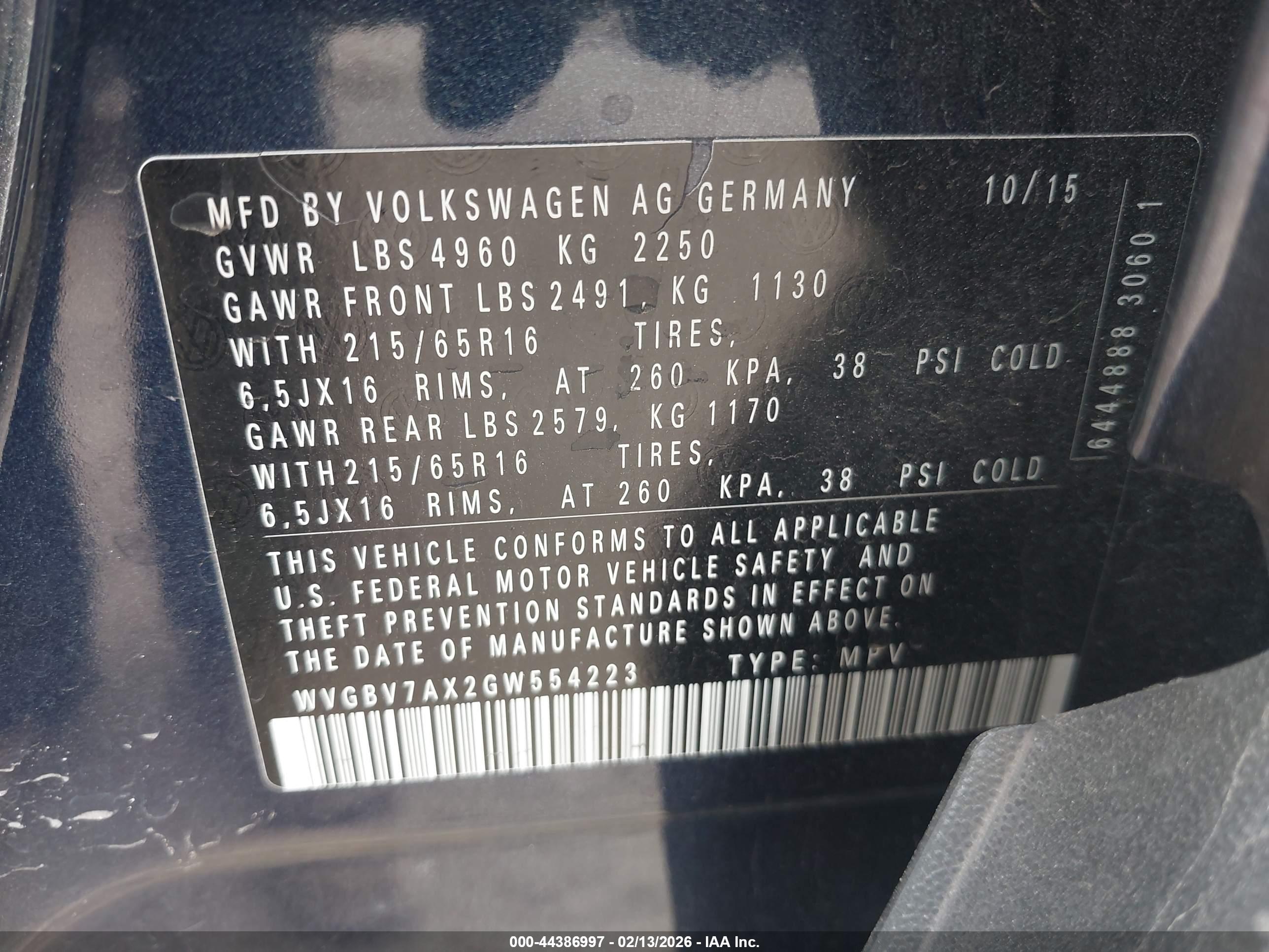 VOLKSWAGEN TIGUAN image 9