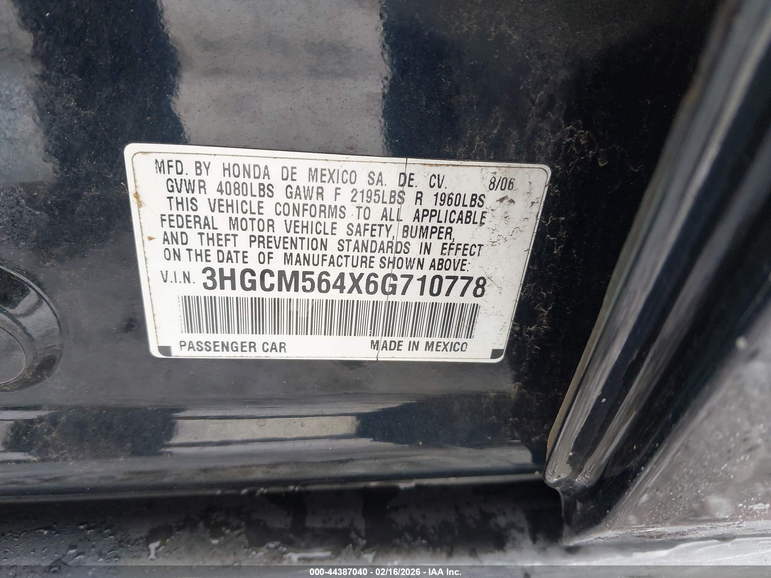HONDA ACCORD image 9