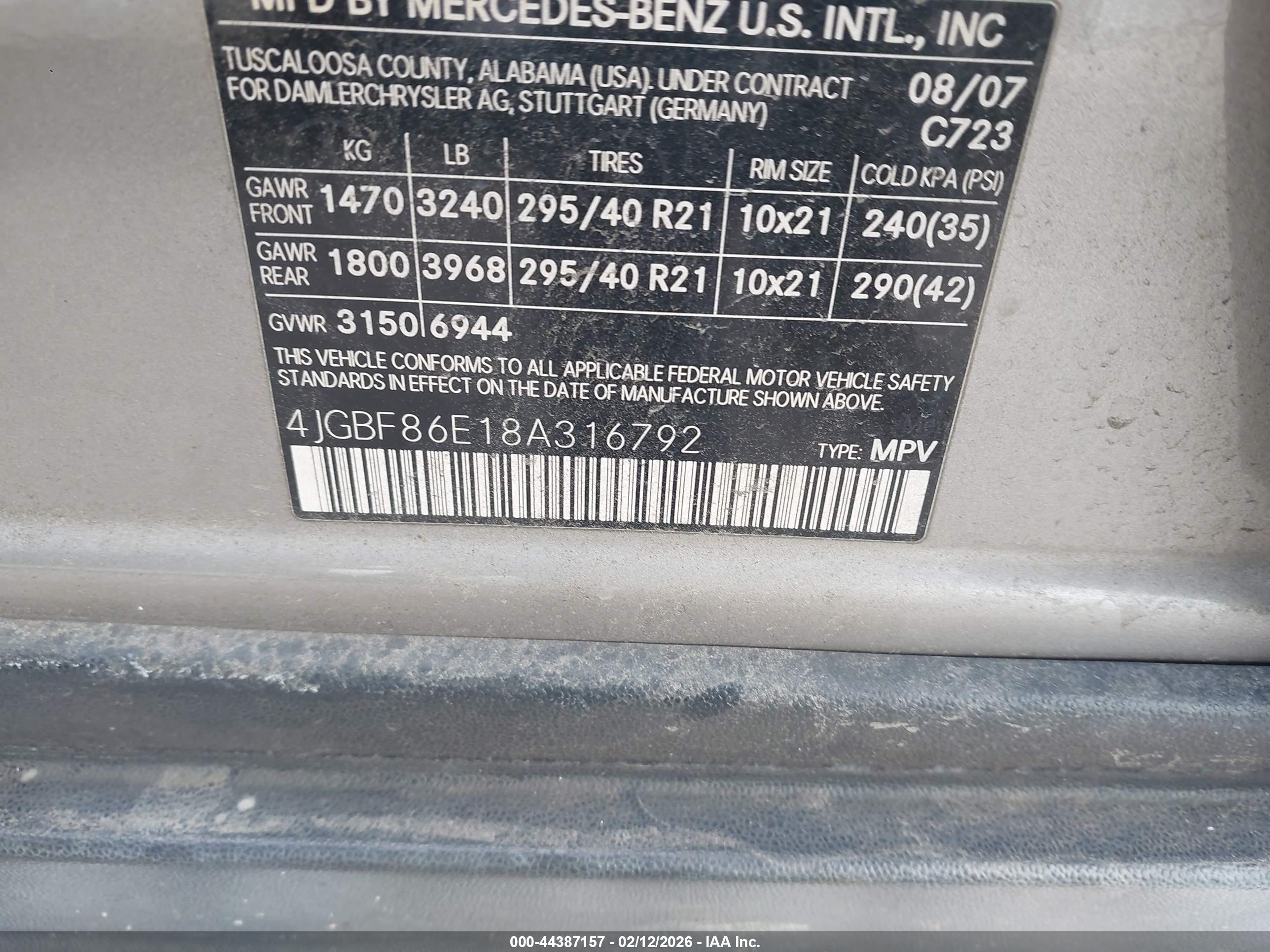 MERCEDES-BENZ GL image 9