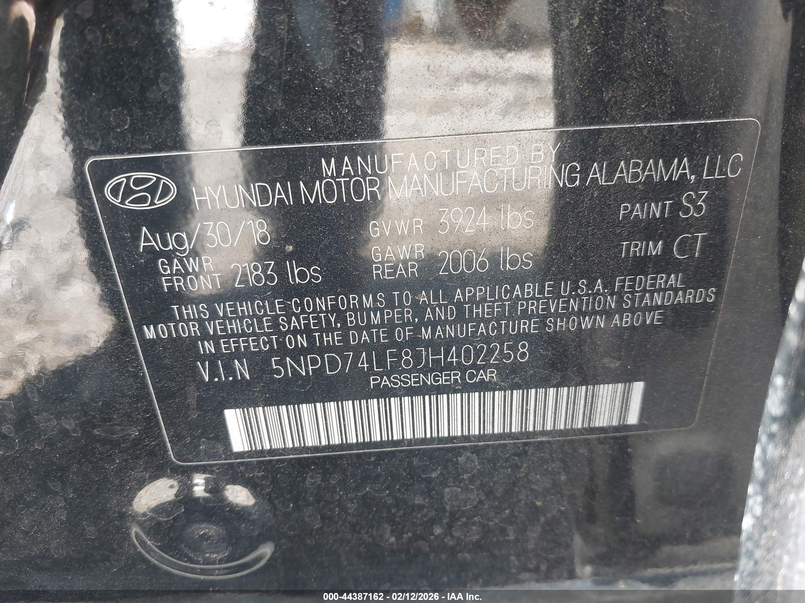 HYUNDAI ELANTRA image 9