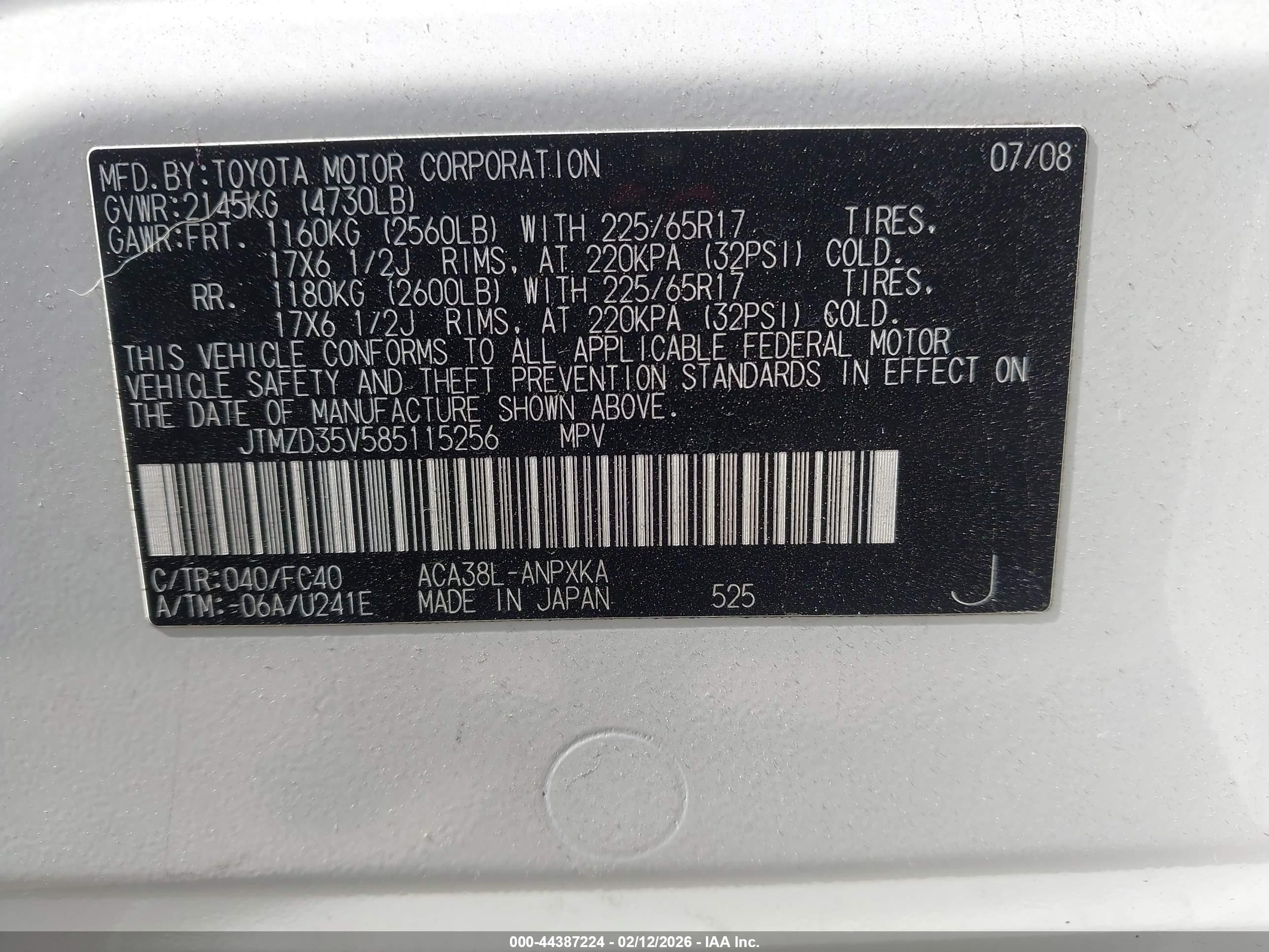TOYOTA RAV4 image 9