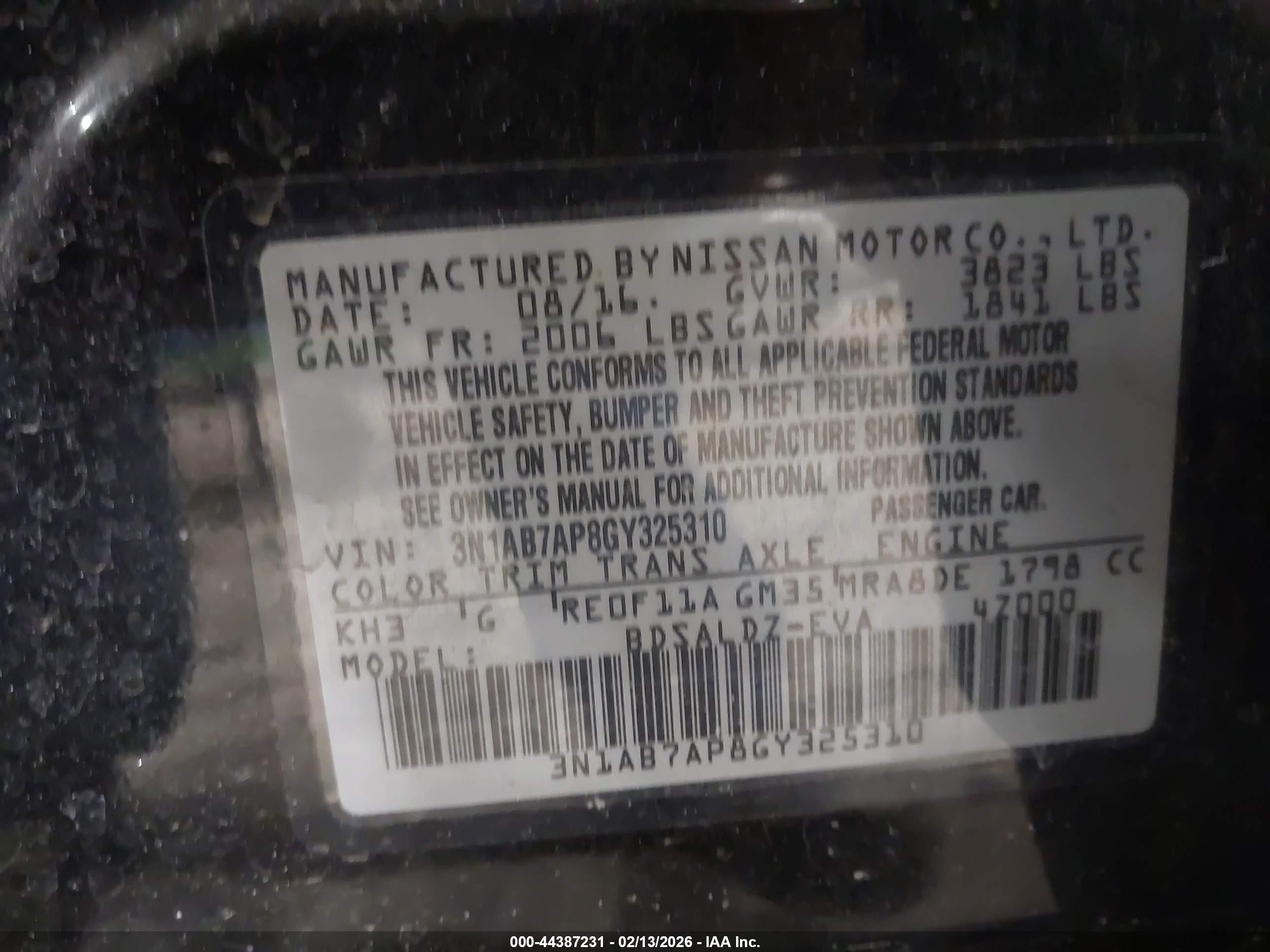 NISSAN SENTRA image 9